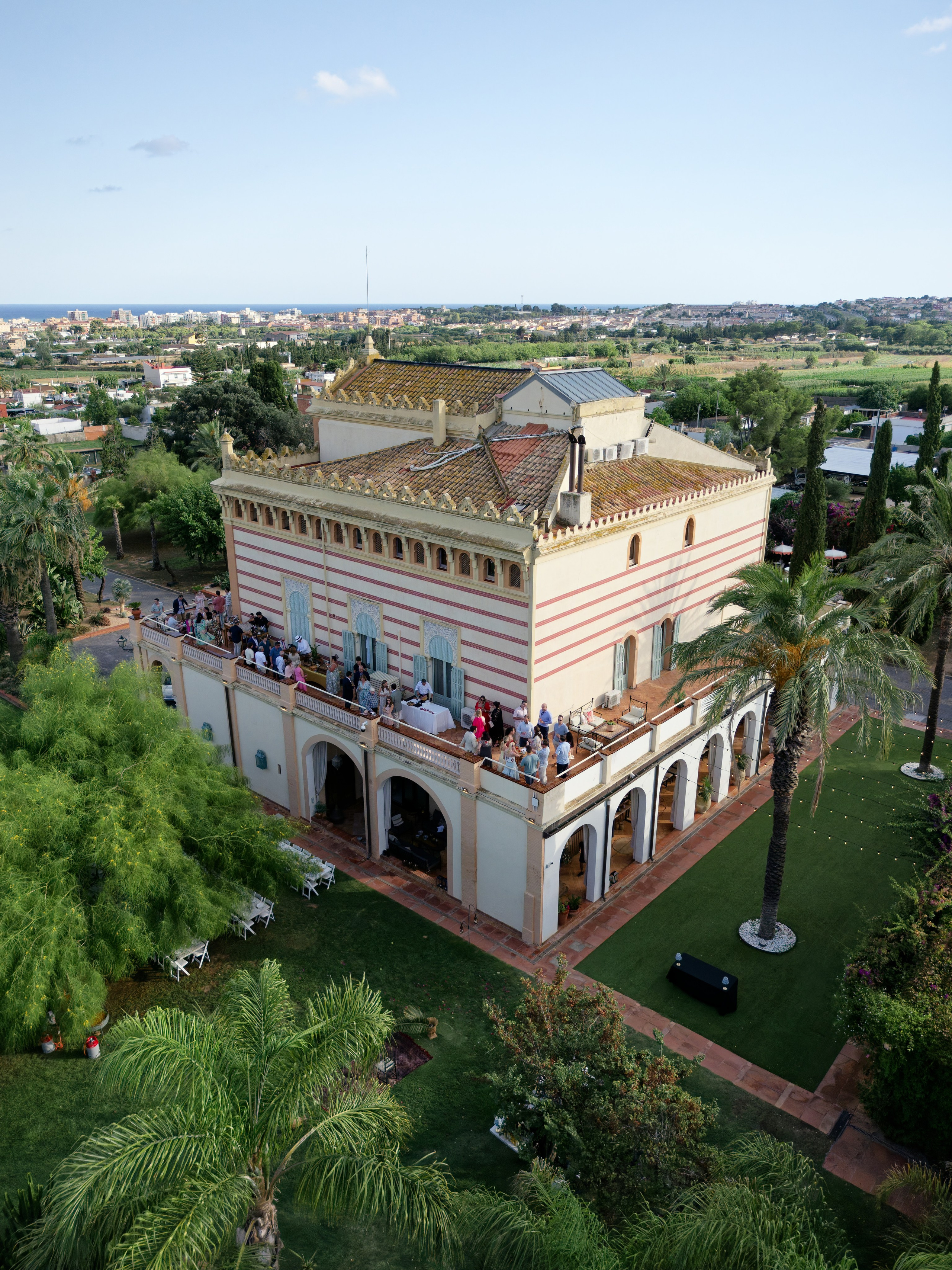 Welcome dinner of Gracie & Joe at Gran Villa Rosa