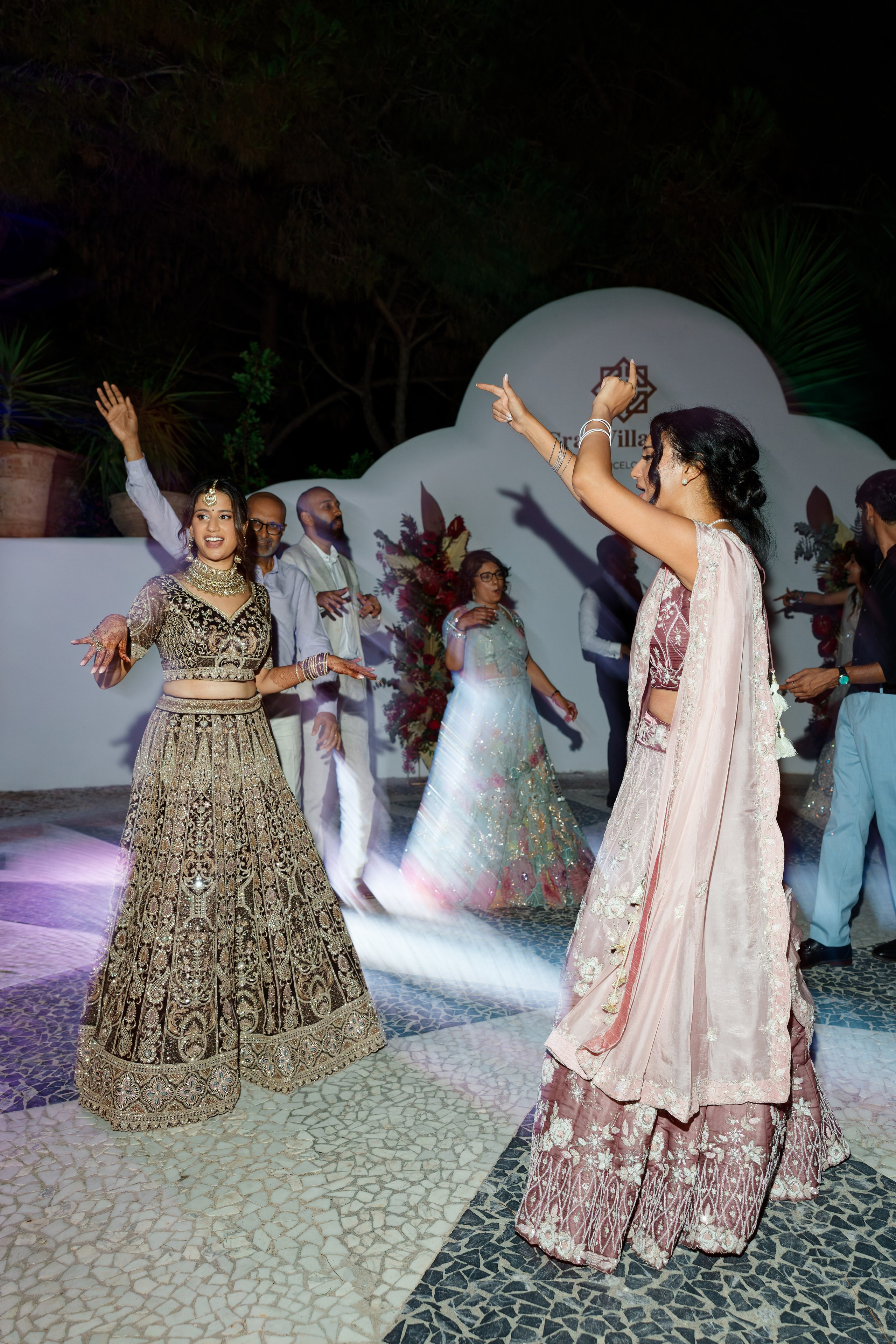 Indian wedding at Gran Villa Rosa, Barcelona