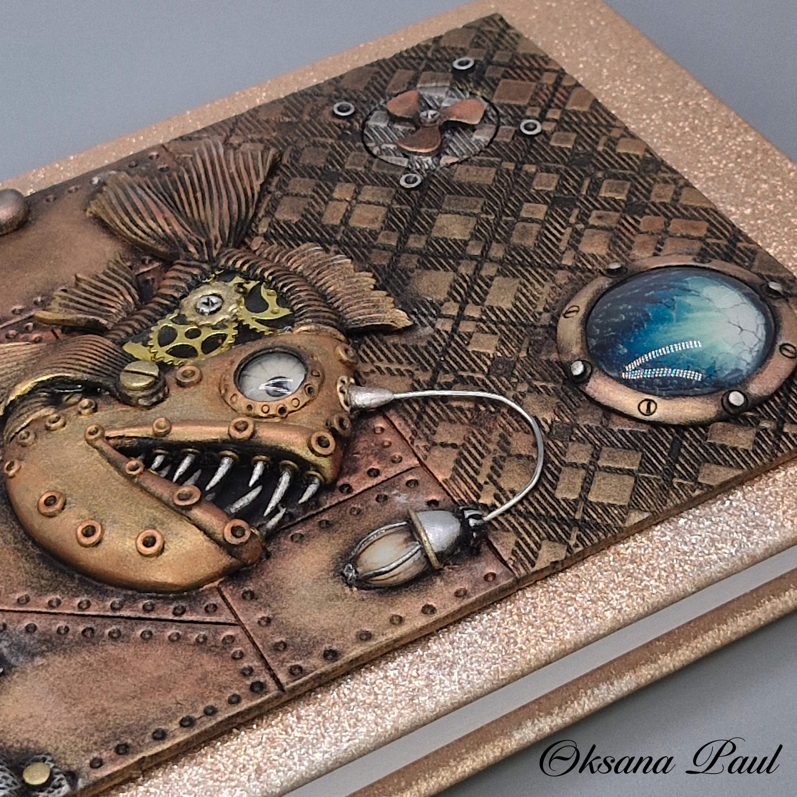 Стимпанк / Steampunk ➜. Oksana Paul-Gardinen-Design Oksana Paul ✧ Art of Gardinen & Textile Design ✧ Polymer Clay Art & Handmade Creatures