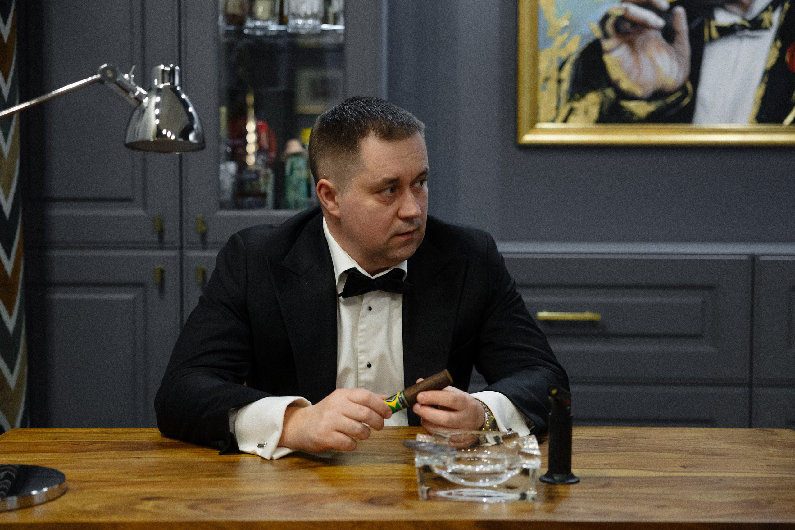 📸 Stylish Cigar Lounge Photoshoot — Elegant & Timeless Photography. Evgeny Timofeyev | Wedding & Content photographer and videographer