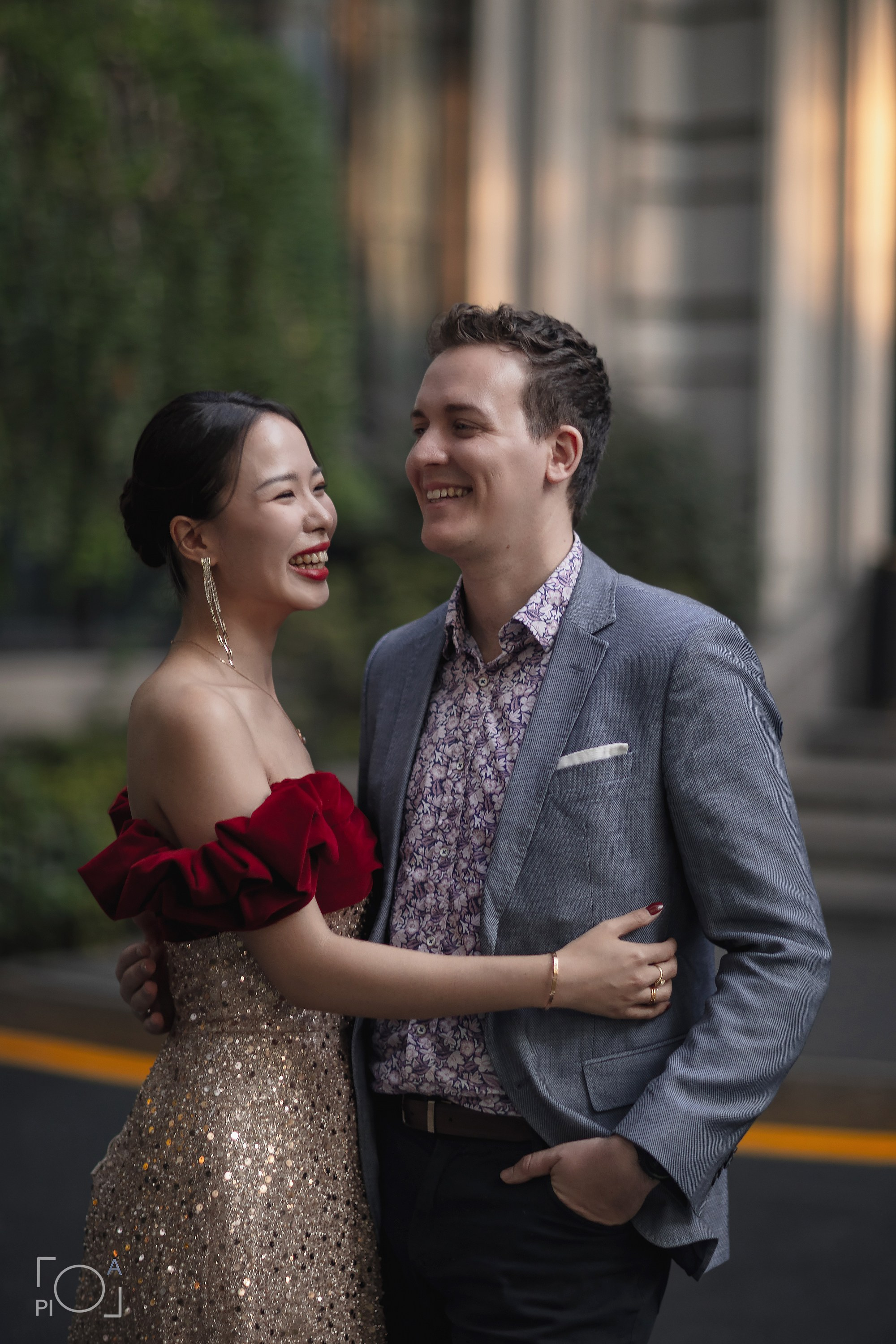 Свадебная фотосессия Евгения и Рено. Фотограф в Шанхае — Лола Пидлуская