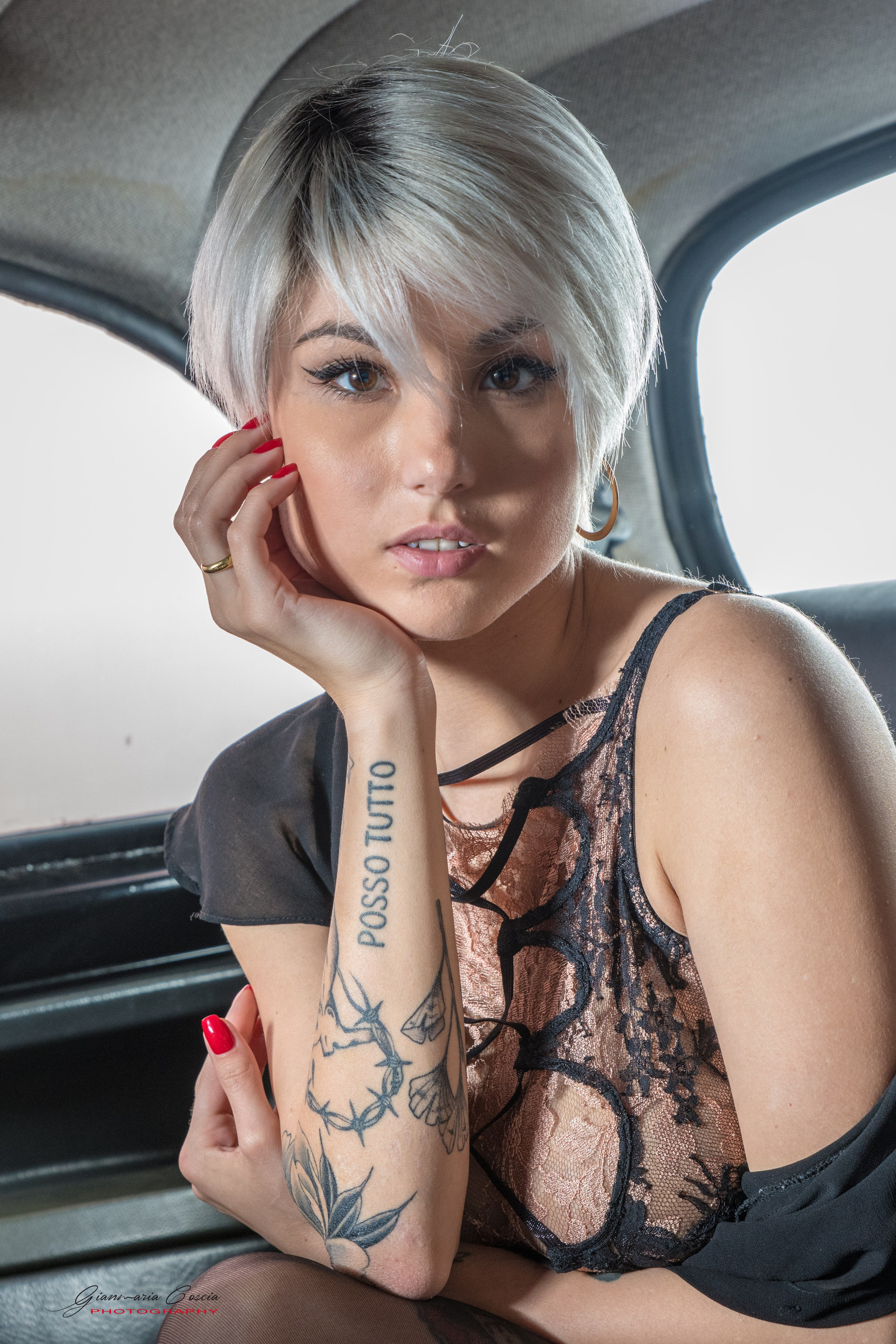 Shooting Giorgia Soleri. “Gianmaria Coscia fotografo per passione”