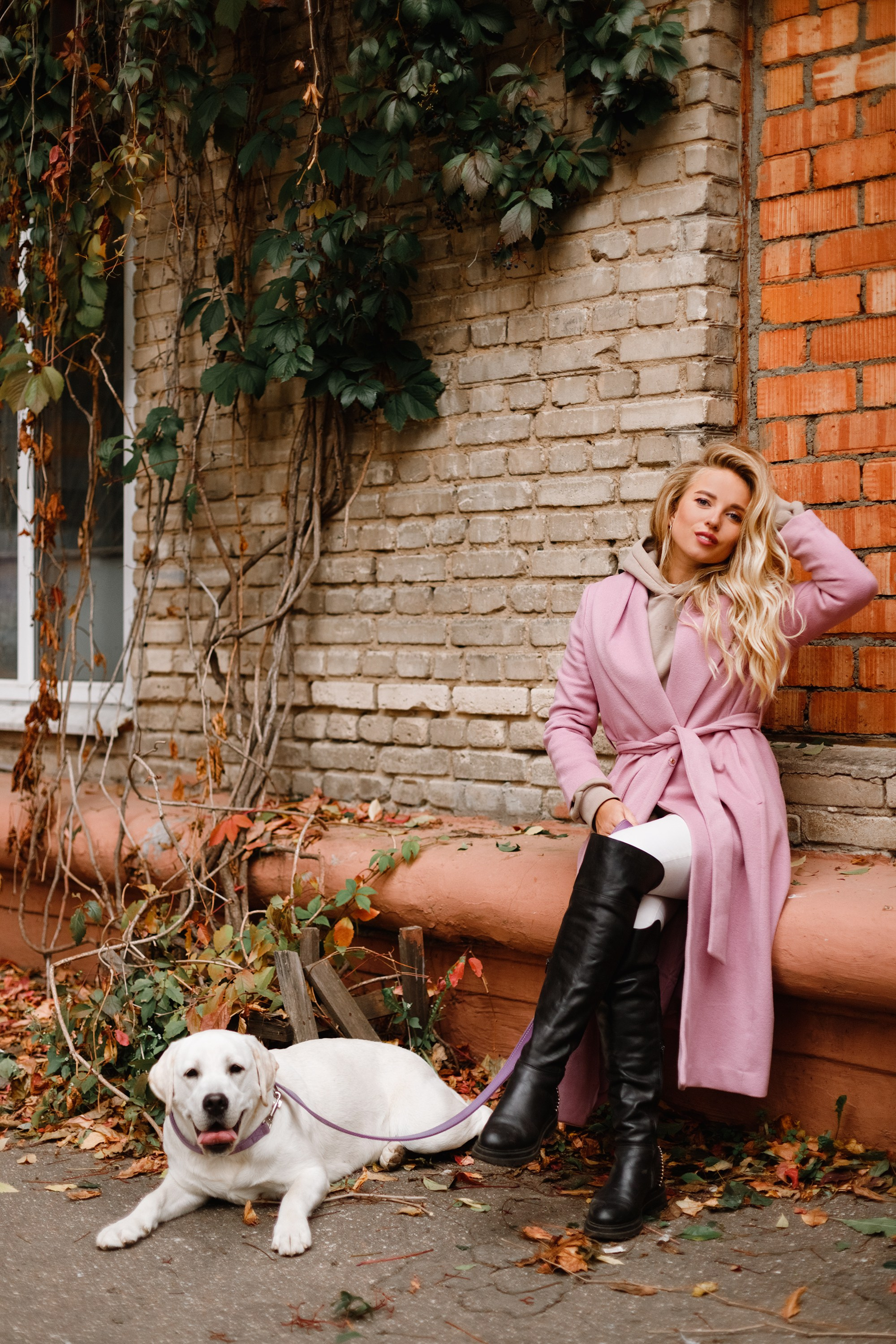 Tatiana & Tessa. Kaja | fotograf we Wrocławiu | ludzie i psy