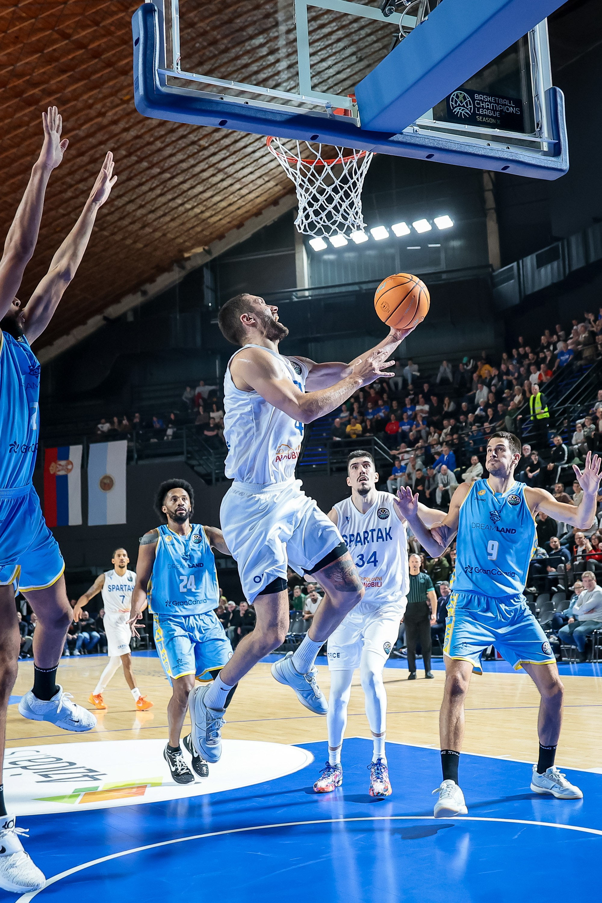 KK Spartak vs CB Gran Canaria. Aleksandar Šećerov photographer and videographer in Subotica, Serbia