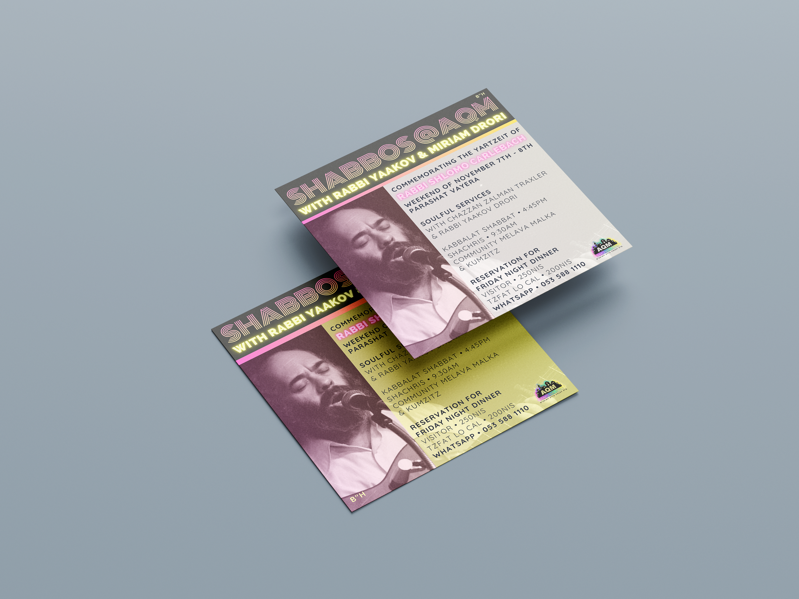 FLYERS & POSTERS. Divign By Tehilah — Meaningful Graphic Design & Photography