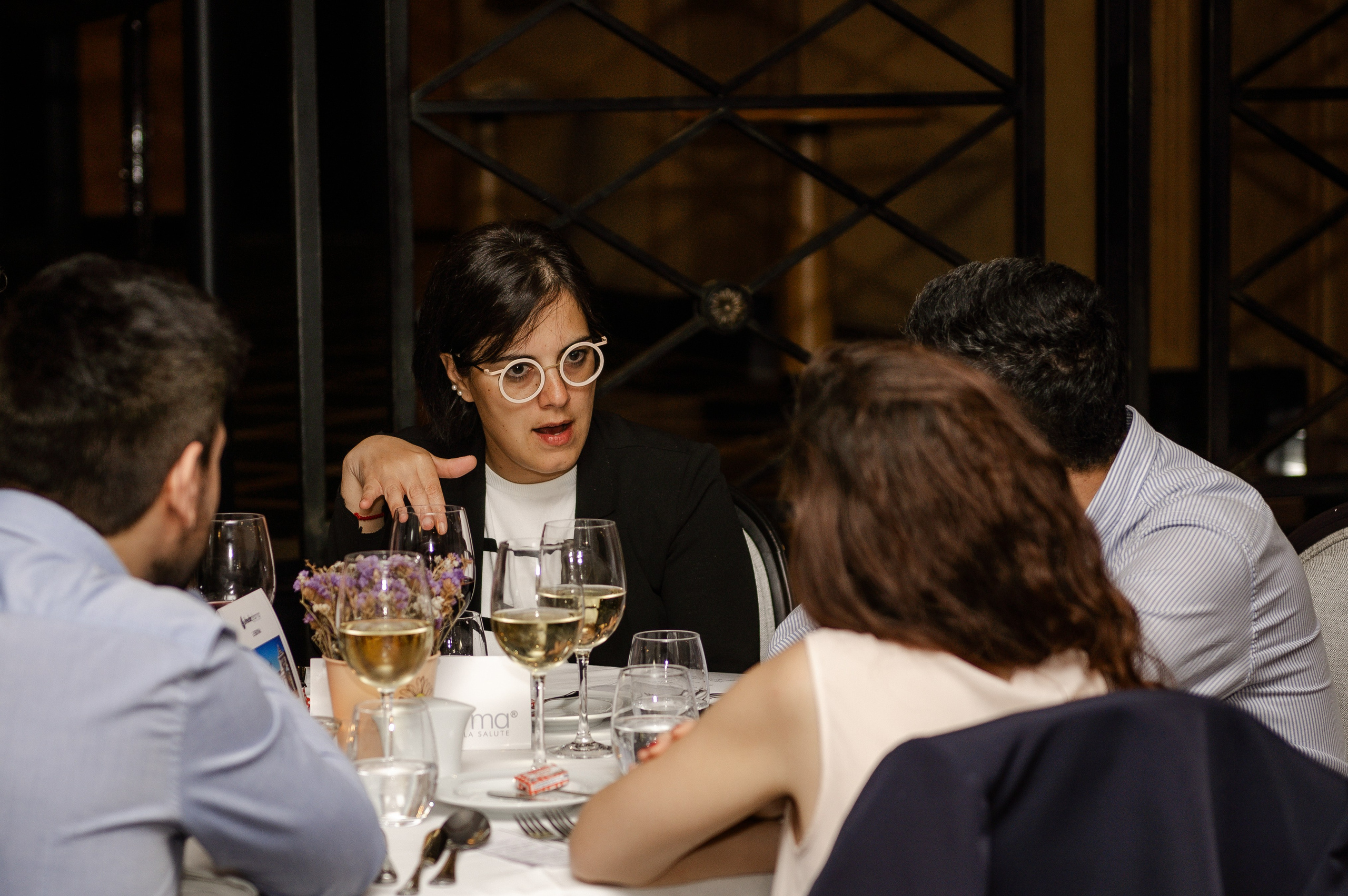 Corporate party at the restaurant — Pharma. Ваш фотограф в Лиссабоне — Анна Белова