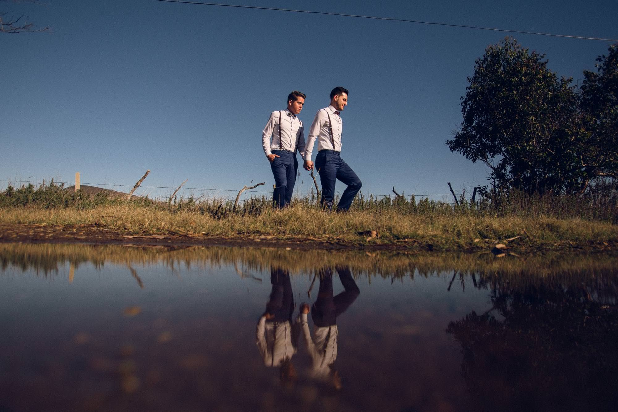 Two Grooms Valle de Guadalupe. Estudio de fotografia en Tijuana
