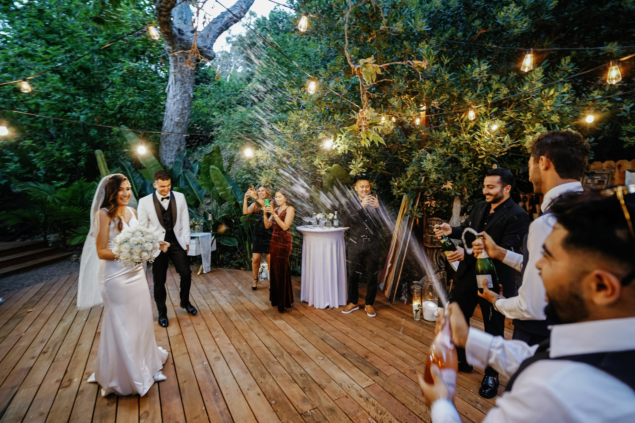 Wedding at the Hollywood Sign Venue, Los Angeles, California. Wedding Photography & Videography Team in California, Los Angeles, San Francisco, San Diego and Travel