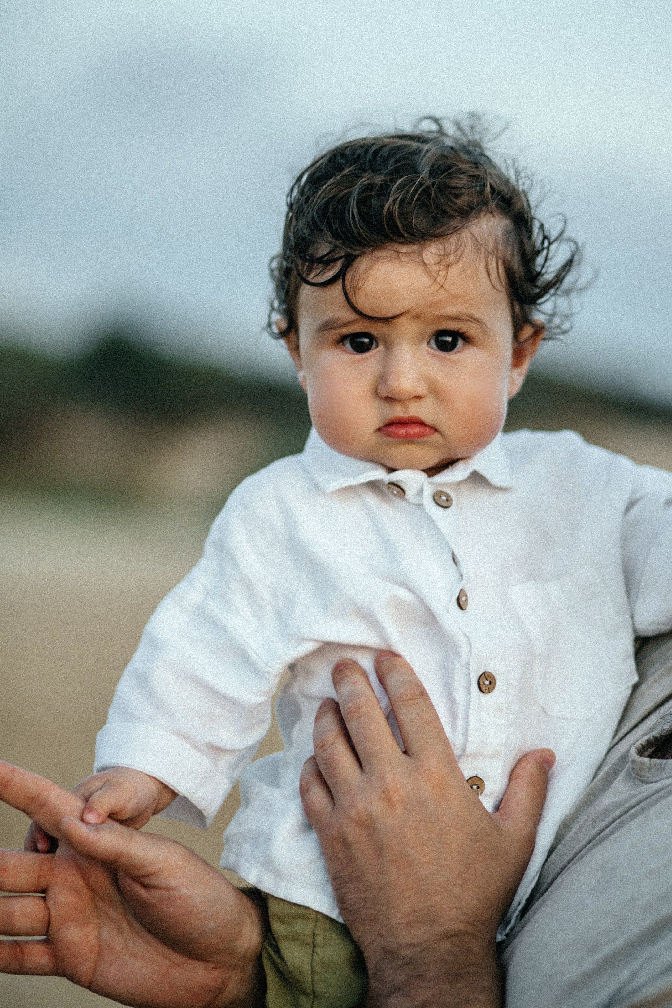 Studentim beach / Eithan 9 month. Family photographer in Israel