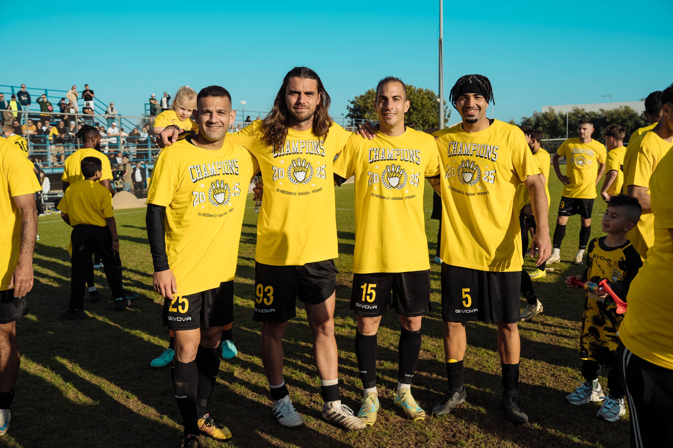 Football. Photographer in Cyprus