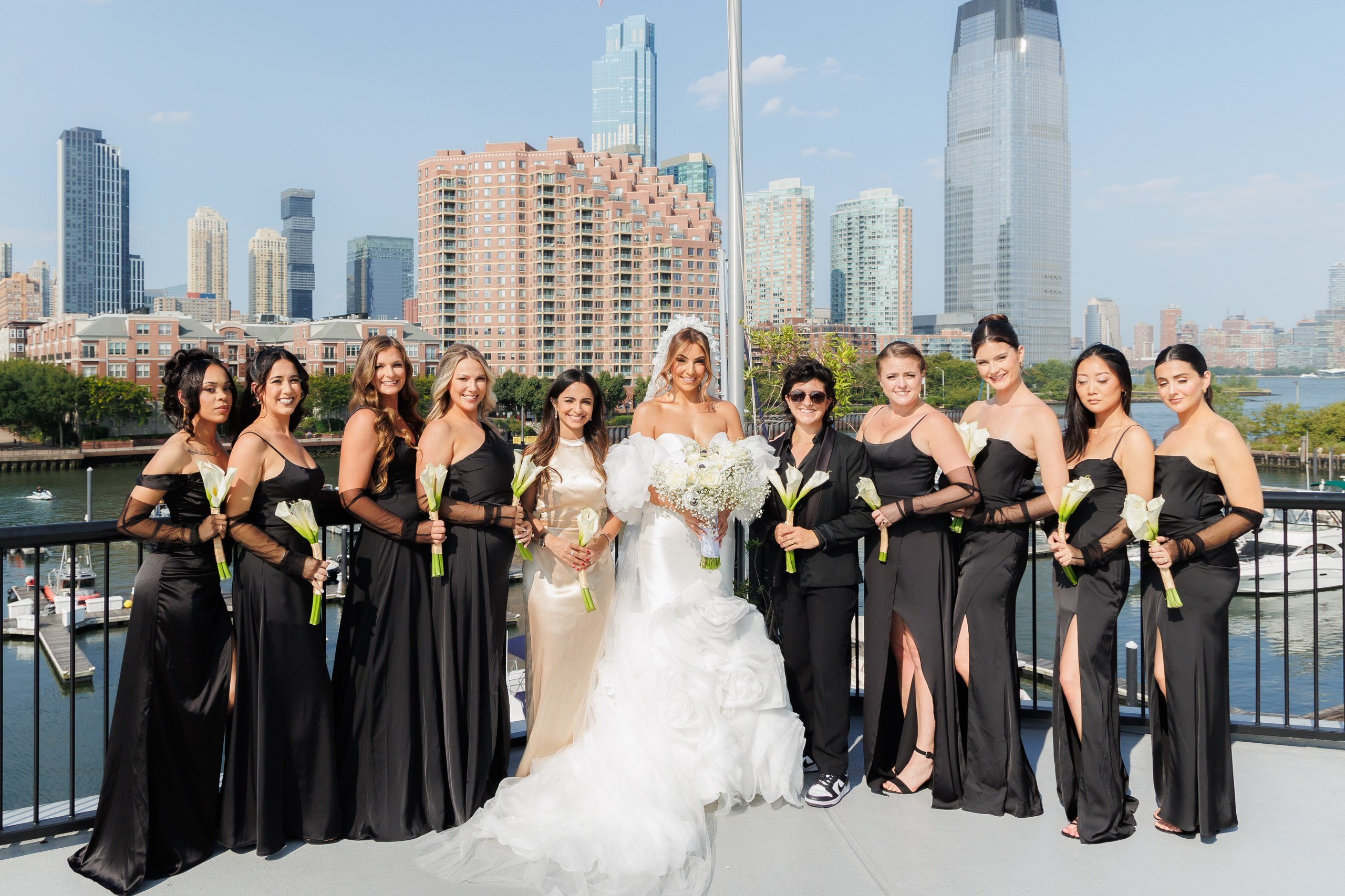 Briana & Kefim, Maritime Pars, Jersey City, NJ. Wedding Photo & Video