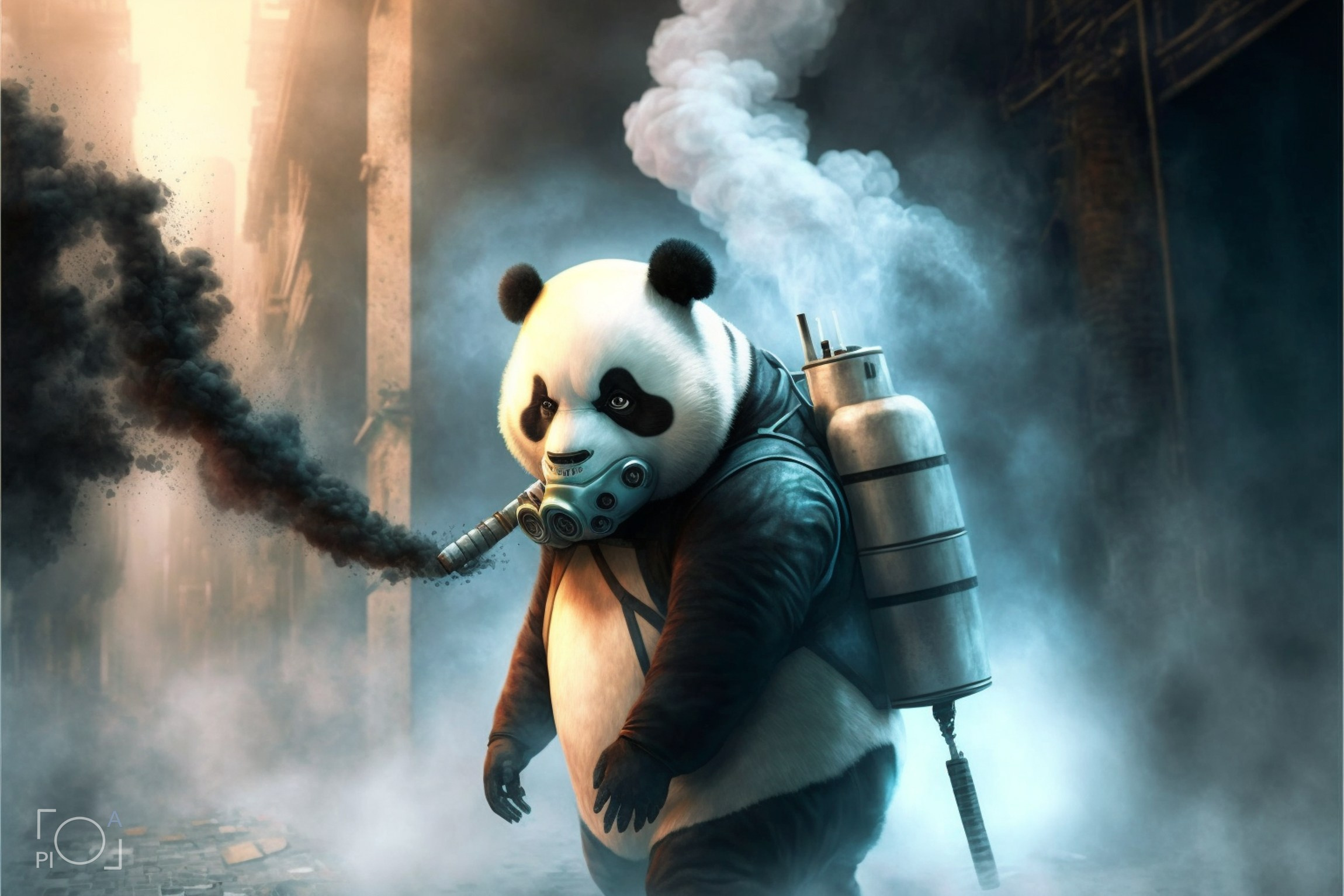 The history of pandas. Photographer in Shanghai — Lola Pidluskaya