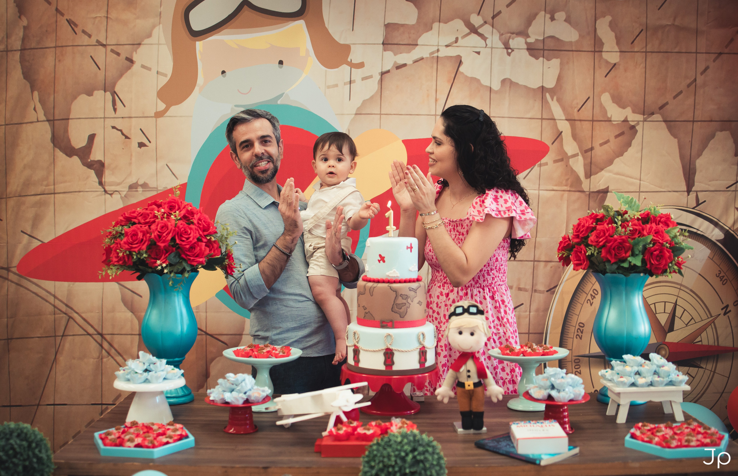 Fotografia de Aniversário em Bariri — 1 aninho do Gabriel. João Paulo Facin Fotografia | Fotógrafo em Bauru e região