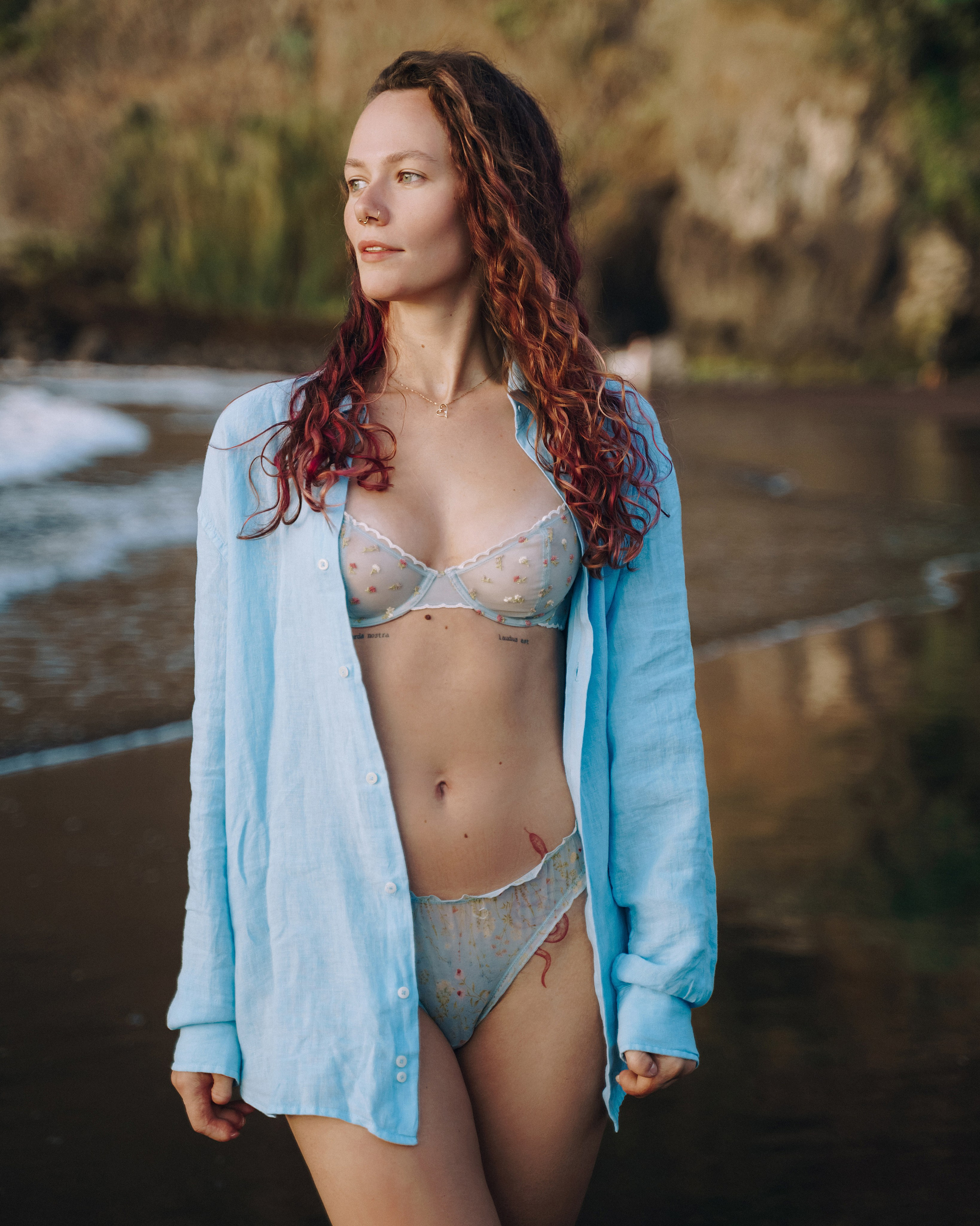 Portrait photoshoot with Lesia at Seixal Beach | Madeira Photographer. Your photographer in Madeira