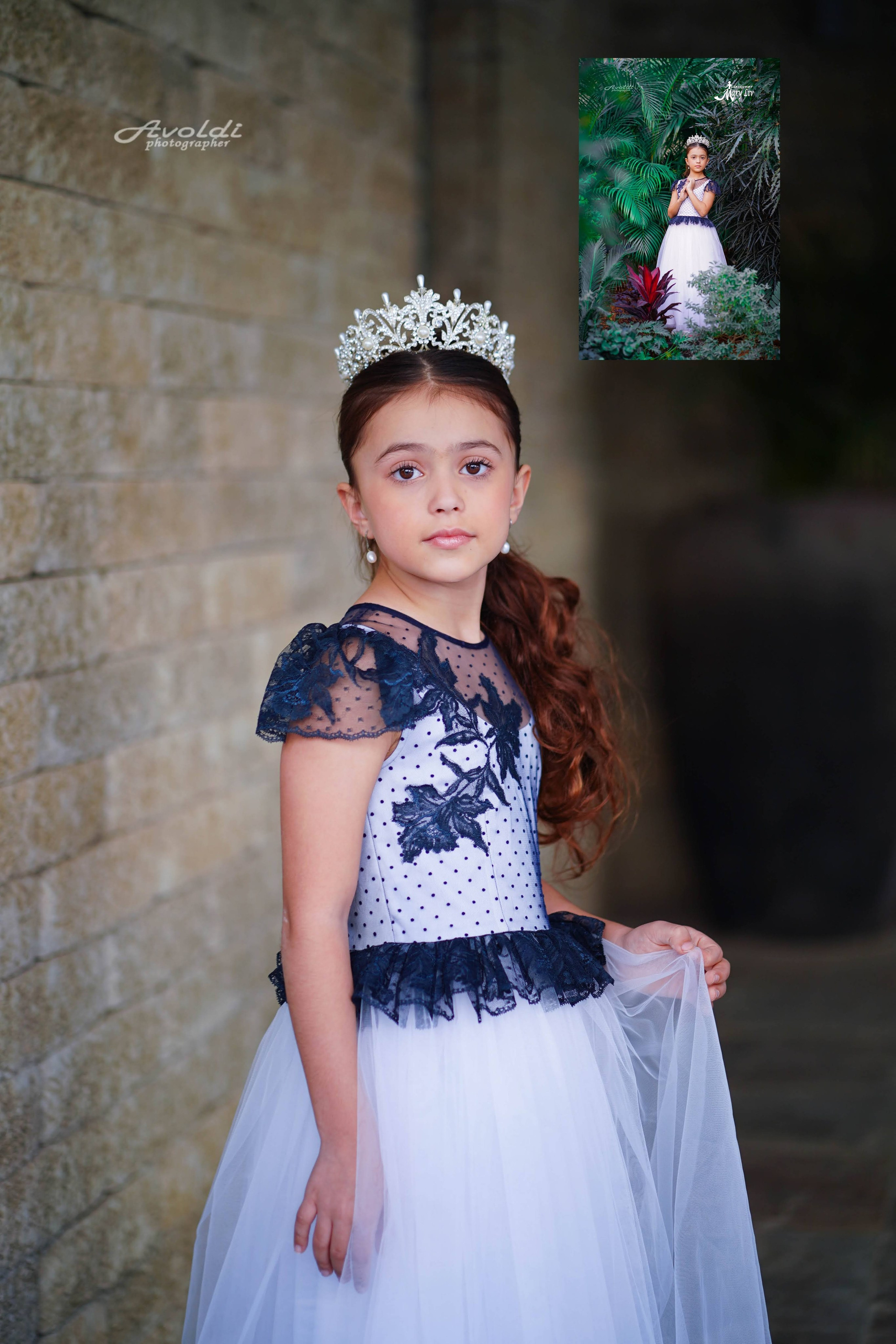 שמלה “Daniela ". מרי ליב, מעצבת שמלות בתפירה אישית