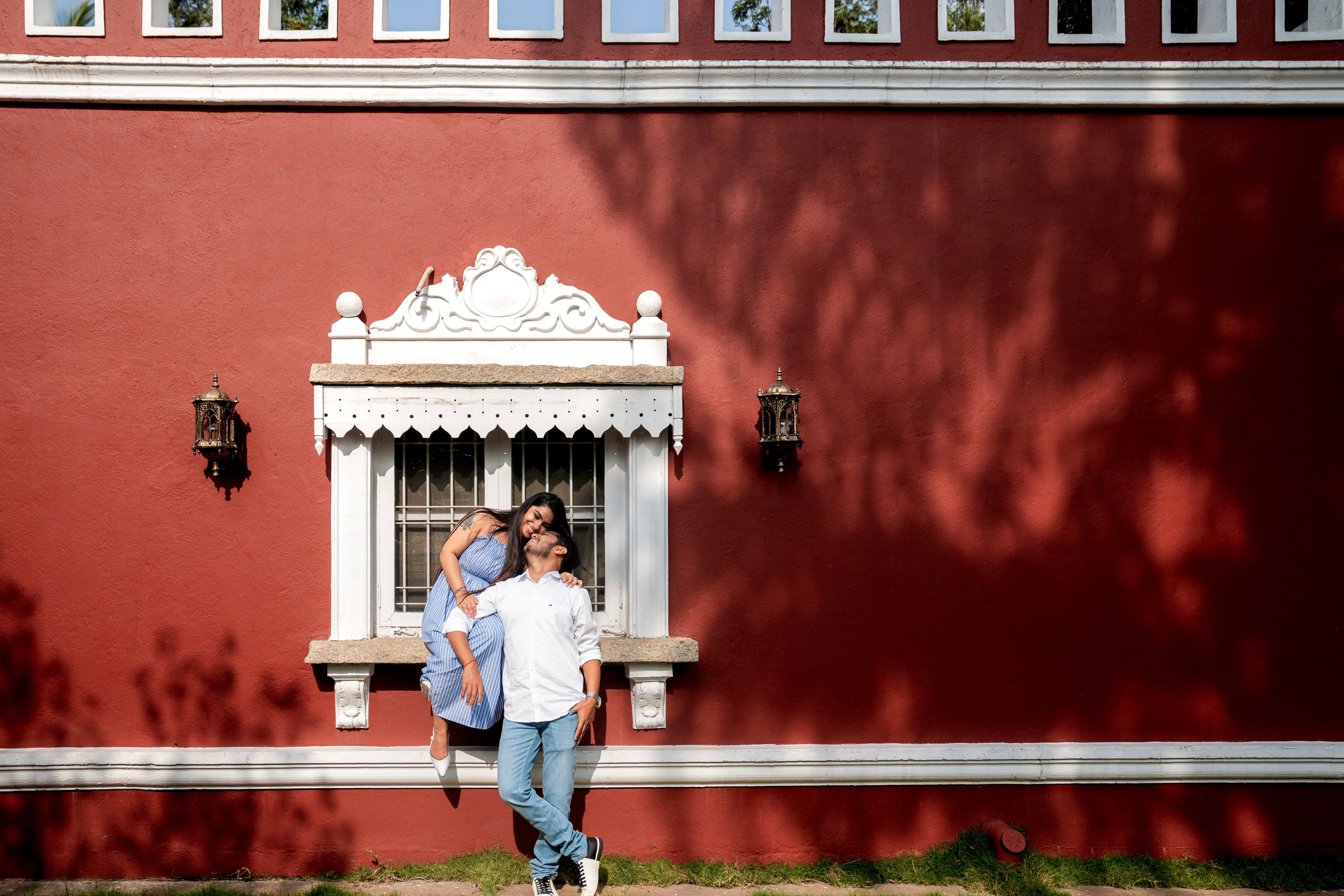 Prakriti & Ayush, Pre-Wedding Shoot at Shibravyi Courtyard, Bangalore | Truly Yours