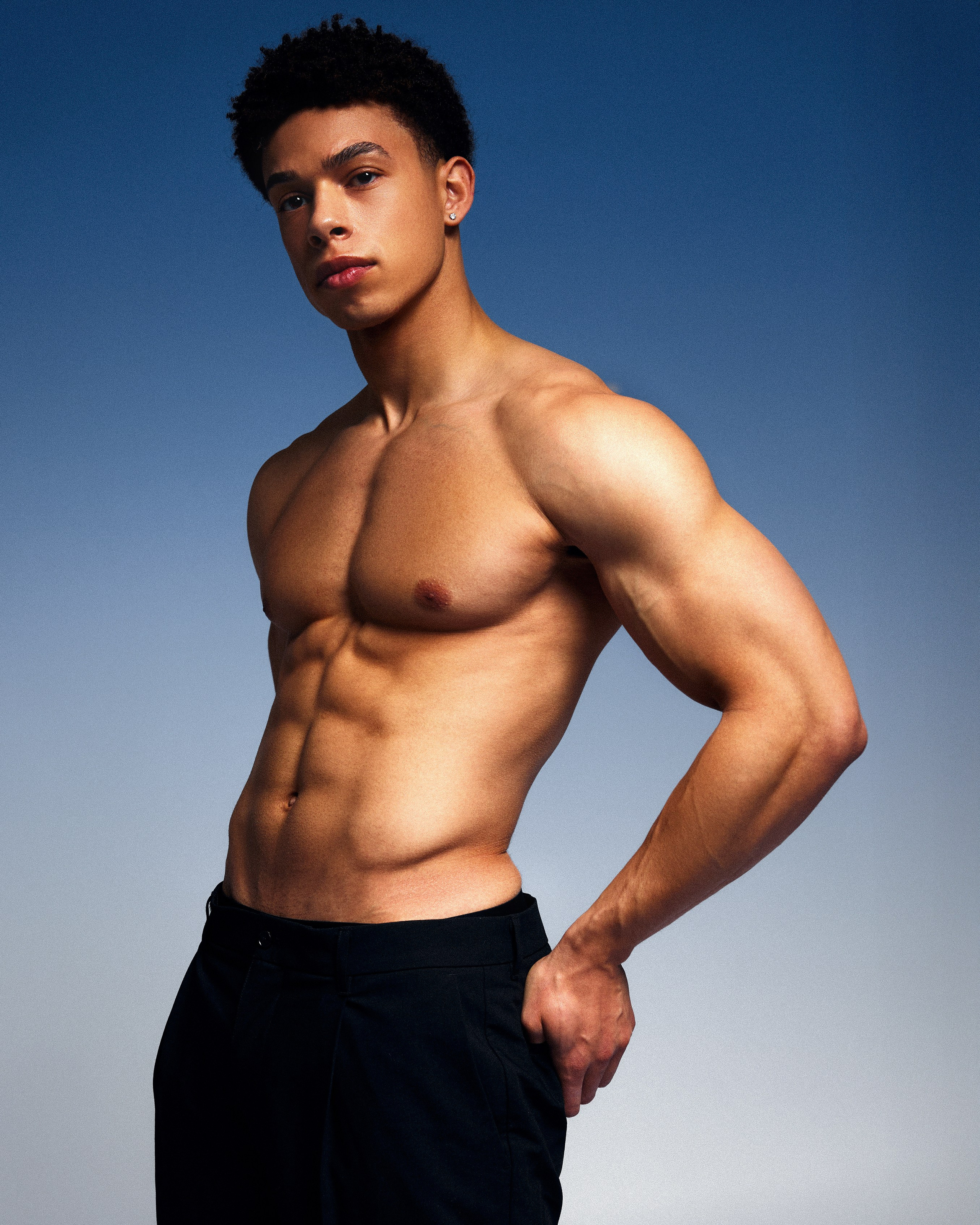 Model Luke Lumbson. Lena Shtatolkina | Model Test Photographer in Utah