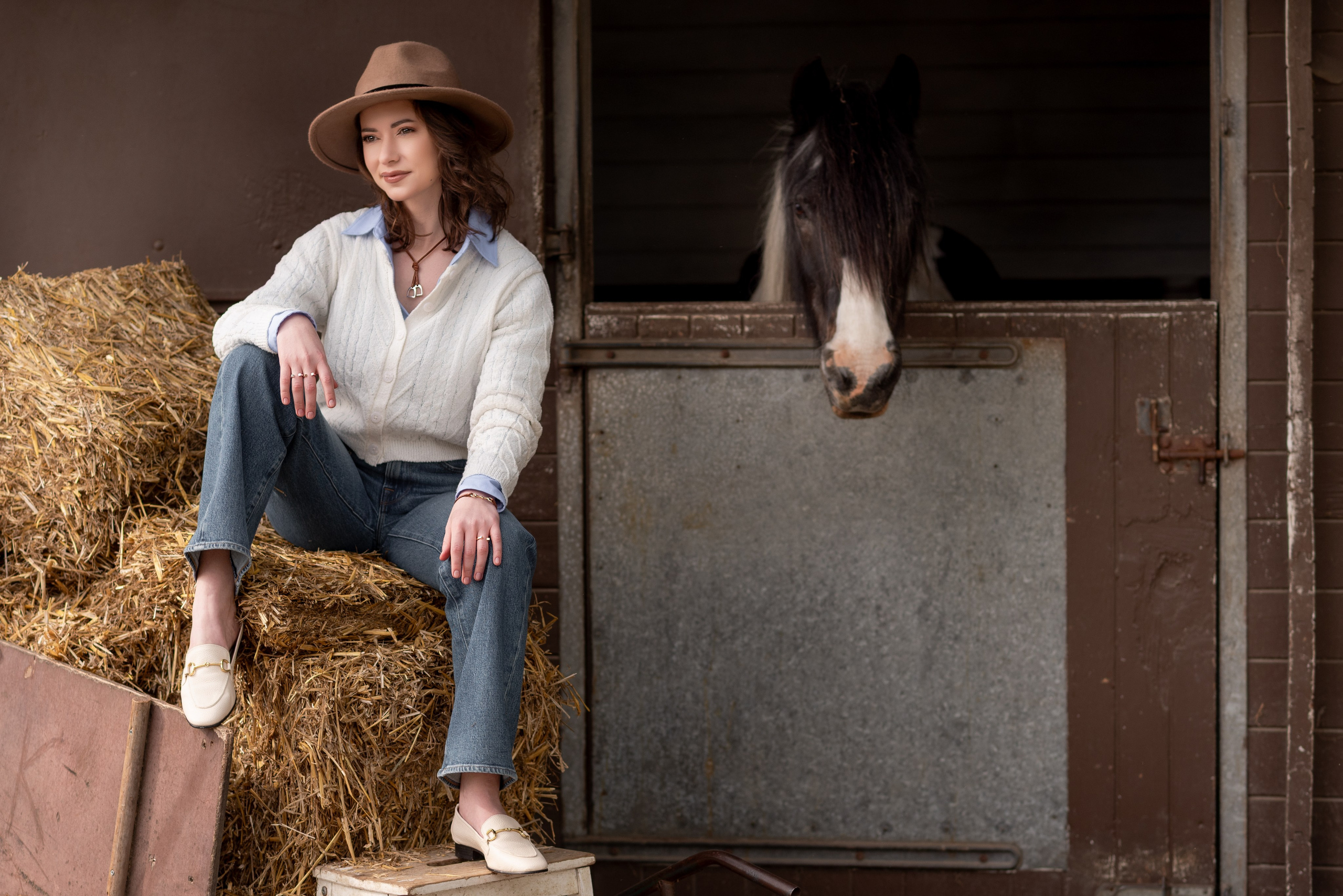 Photoshoot with Horses. Professional Photograher, Antwerpen/Belgium