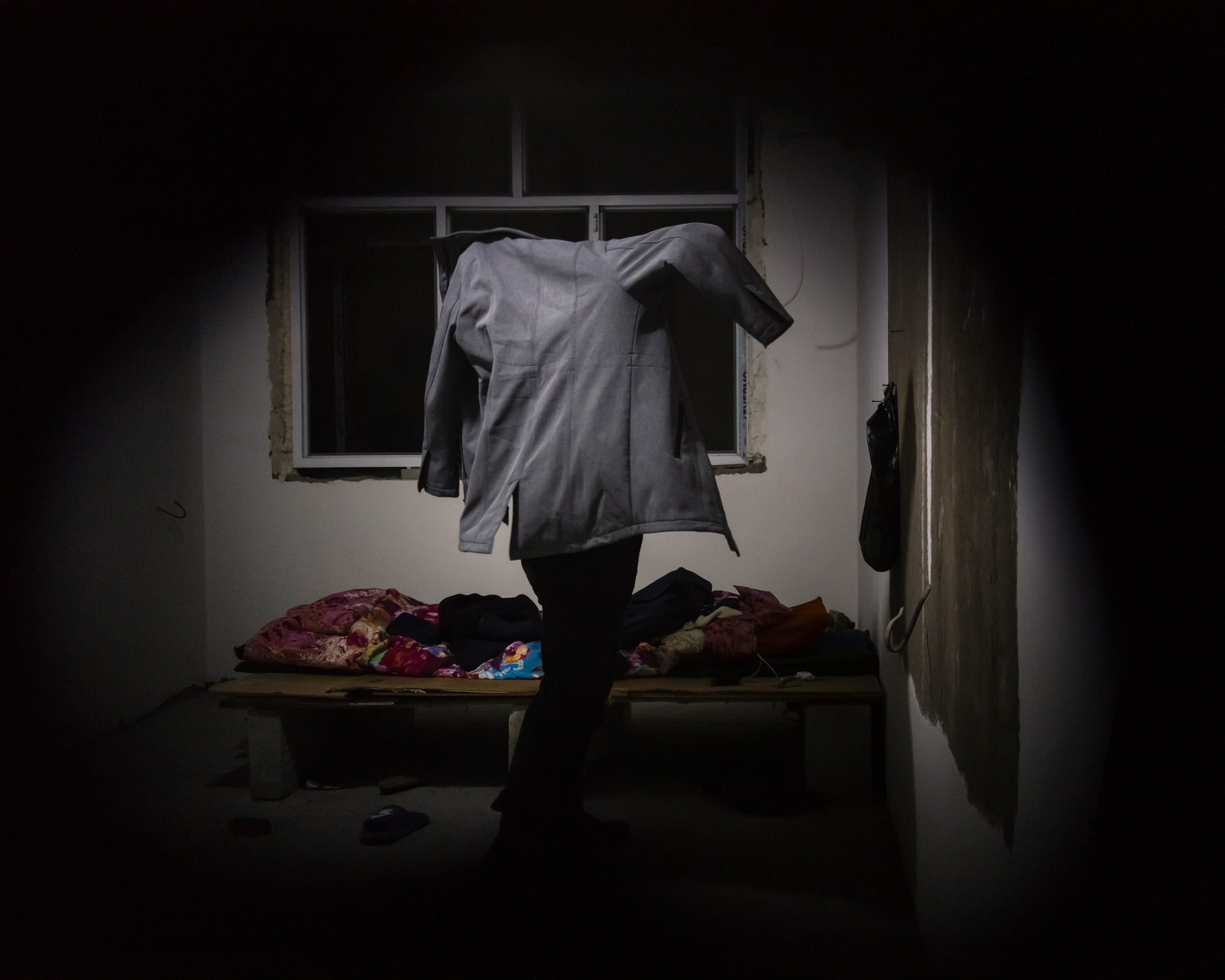 In Dushanbe, renovation workers often live in unfinished apartments. The spaces serve as worksites during the day and living quarters at night. Many workers come from rural areas or other regions, and staying on-site helps reduce living expenses. When a project ends, they typically move on in search of the next job.