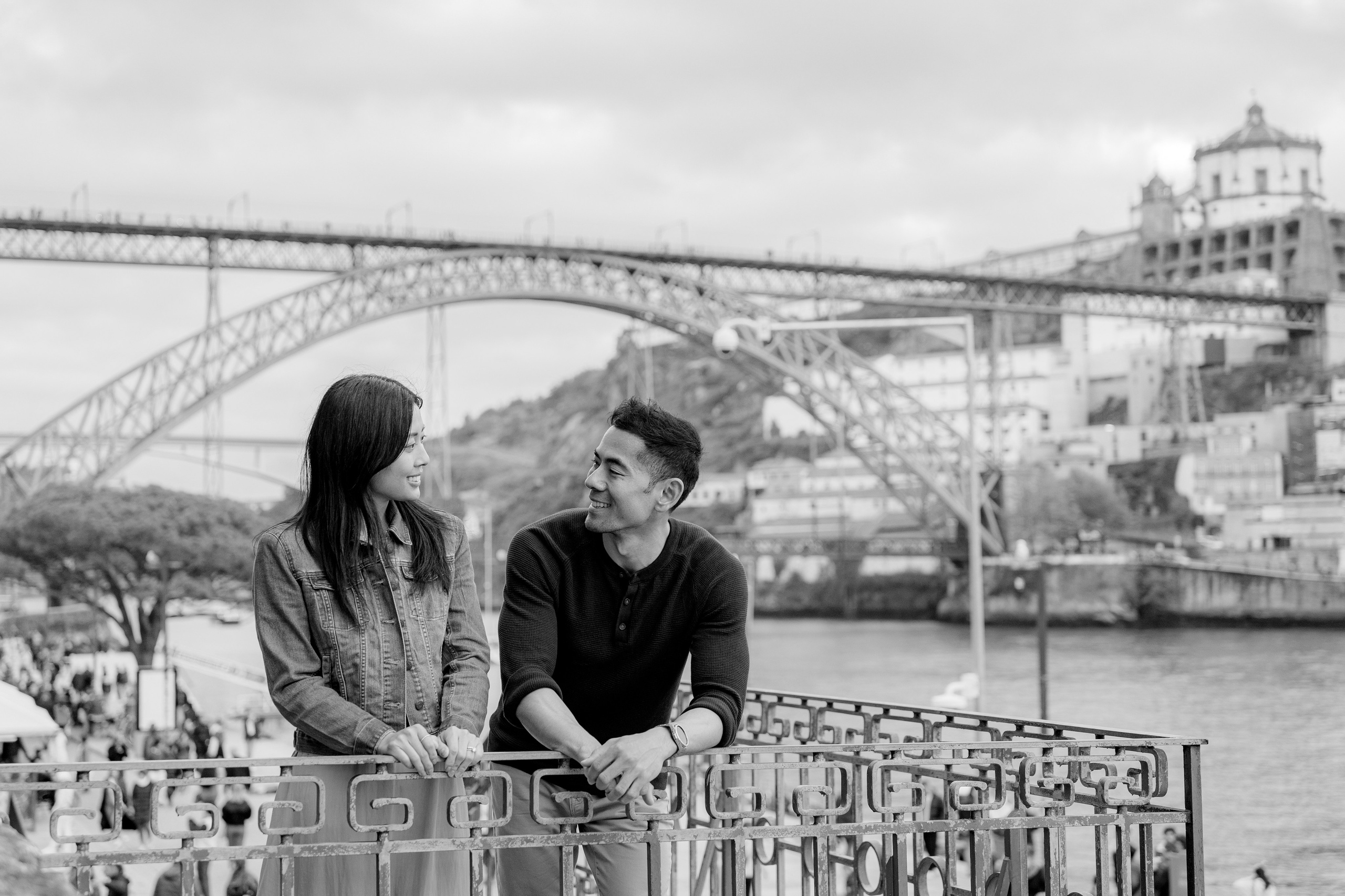 МИШЕЛЬ И ДАРАР В ПОРТУ. Фотограф в Португалии Полина Готовая