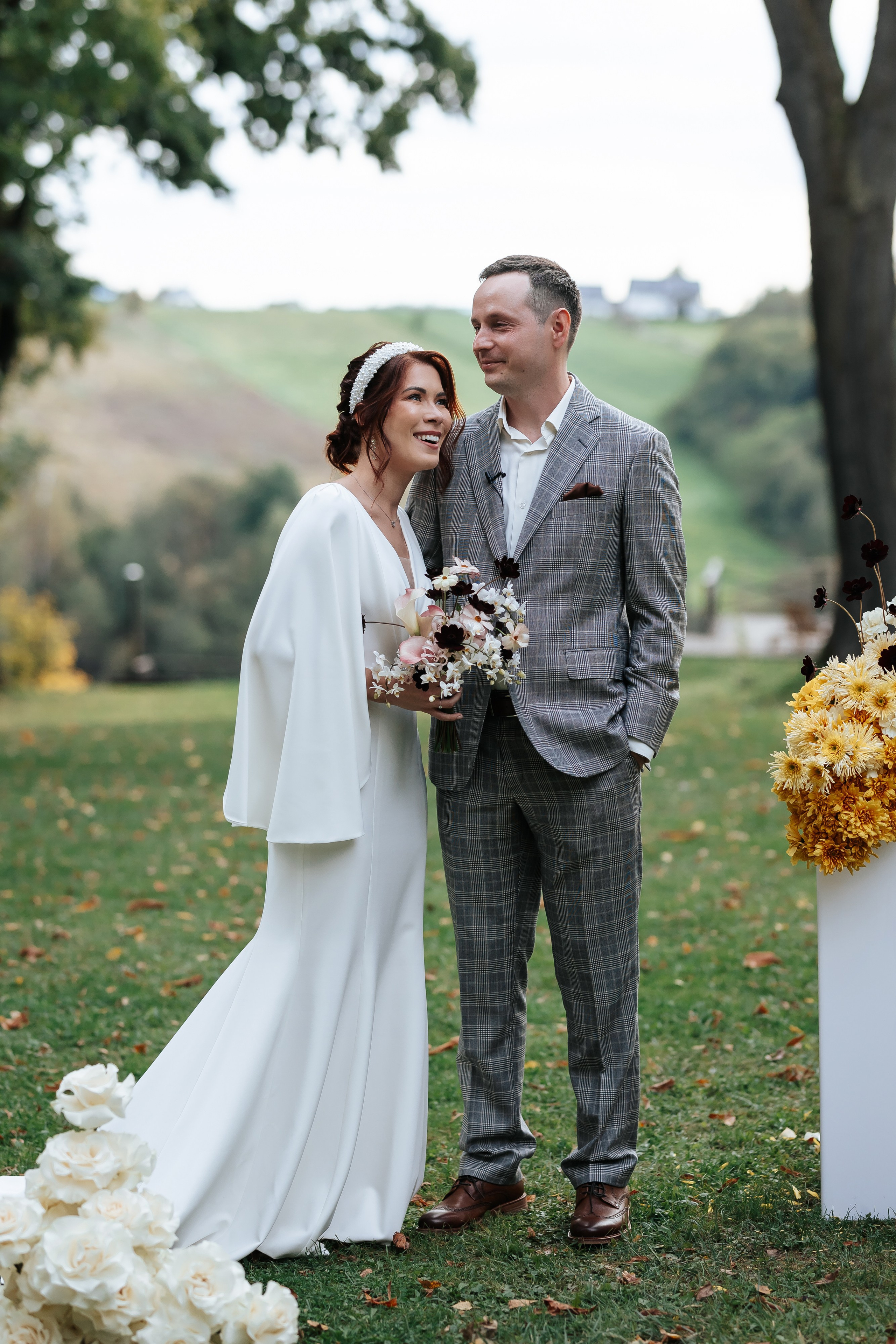 Maria & Serhiy. Dwor Sierakow. 25.09.2024. Fotograf ślubny i rodzinny w Krakowie Yana Klymova