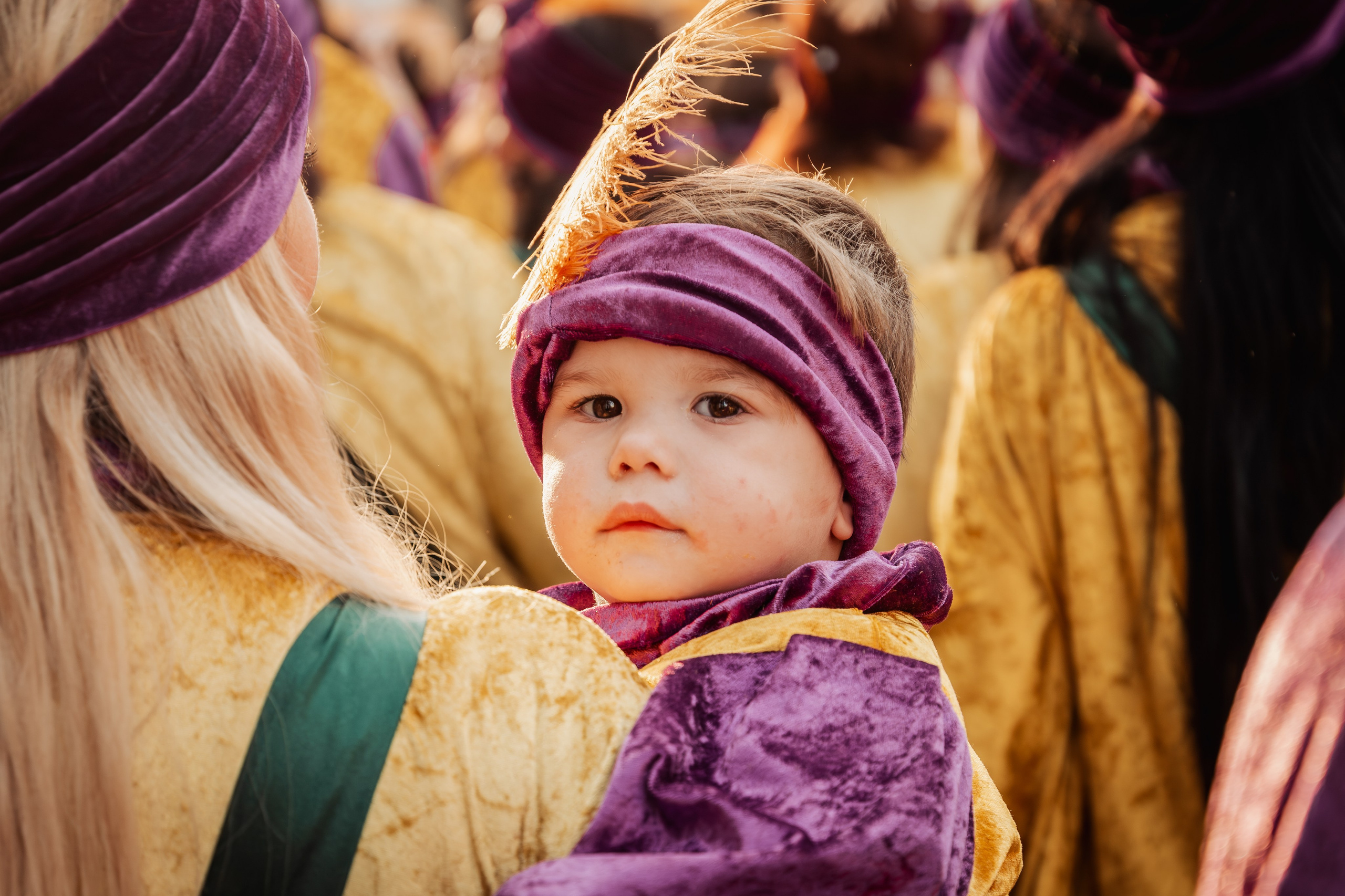 Los colores y la magia de la Cabalgata de Reyes reflejados en Gaspar. Bolery Fotografía