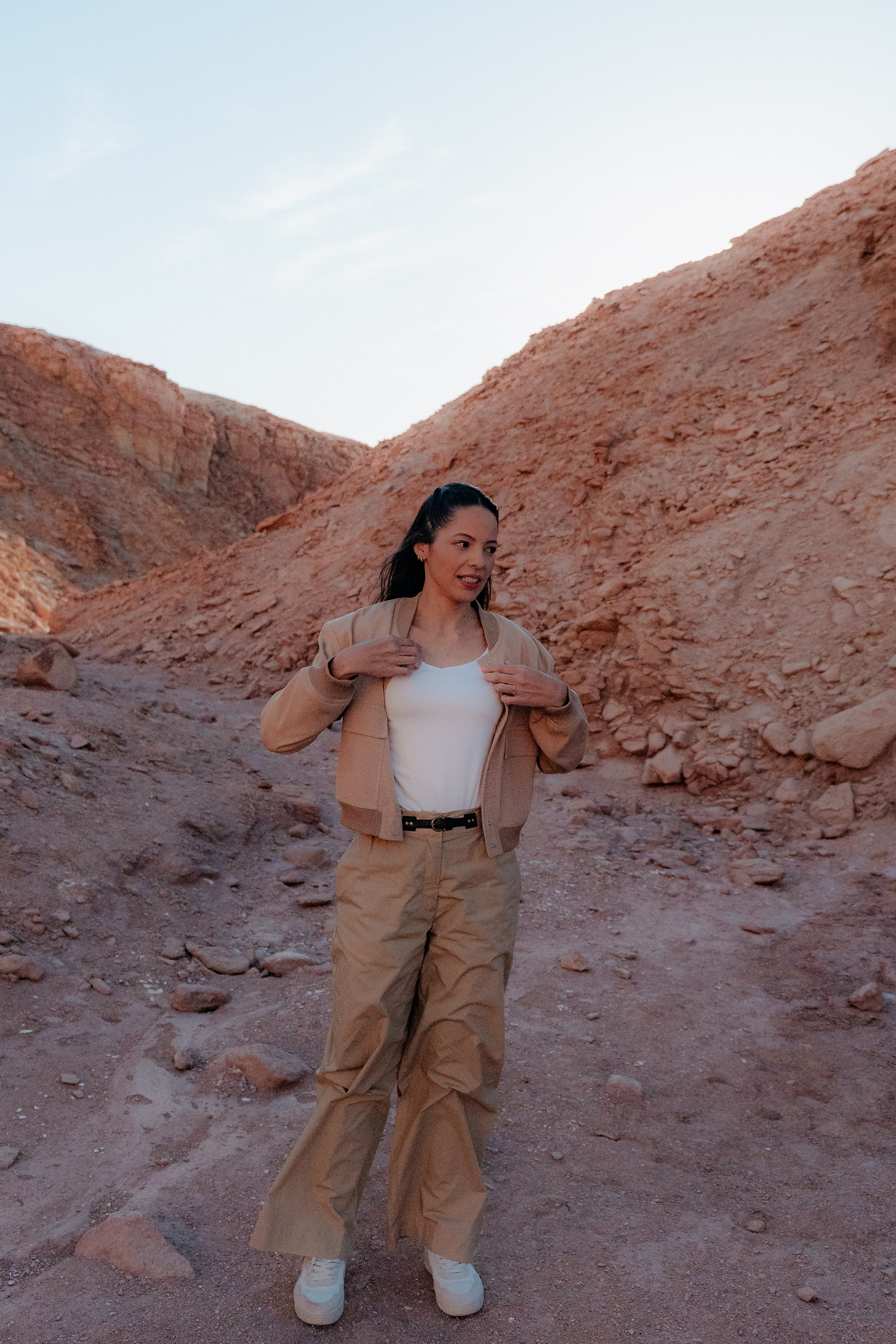 Sessão casual no Vale dos Cogumelos. Fotógrafo em San Pedro de Atacama