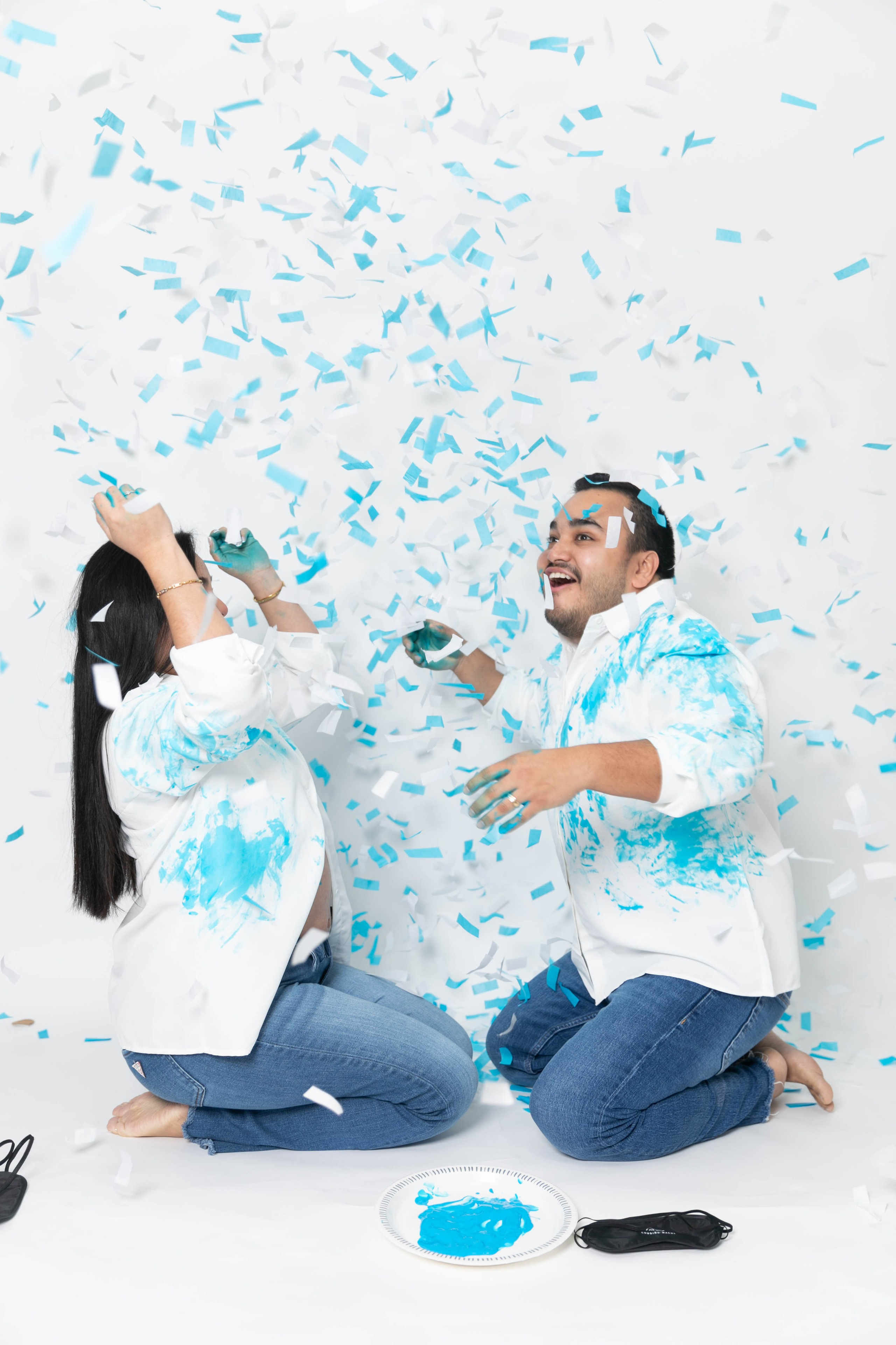 Gender Reveal. Fotografía accesible en Calgary