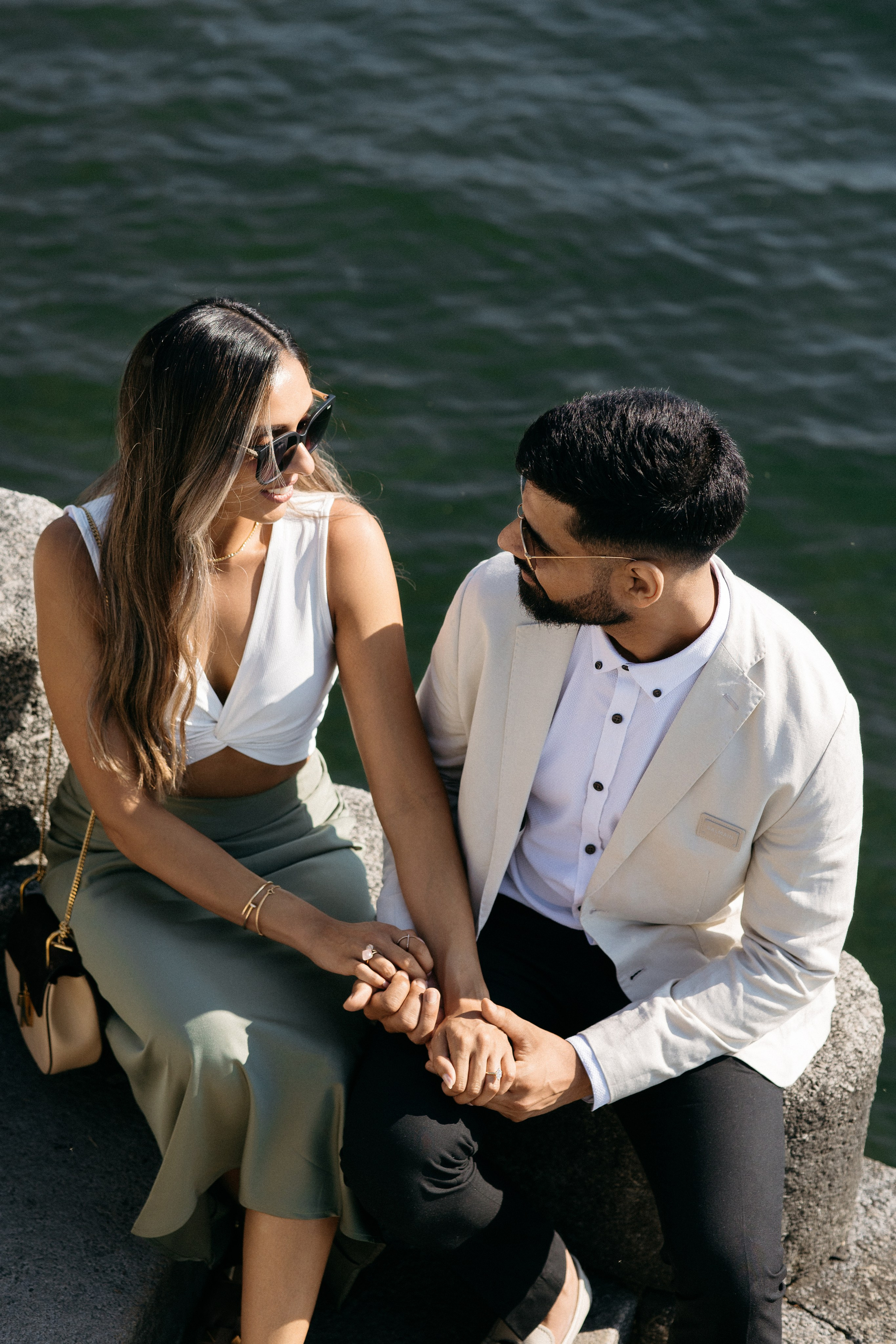 She said yes 💍. Wedding photographer in Italy