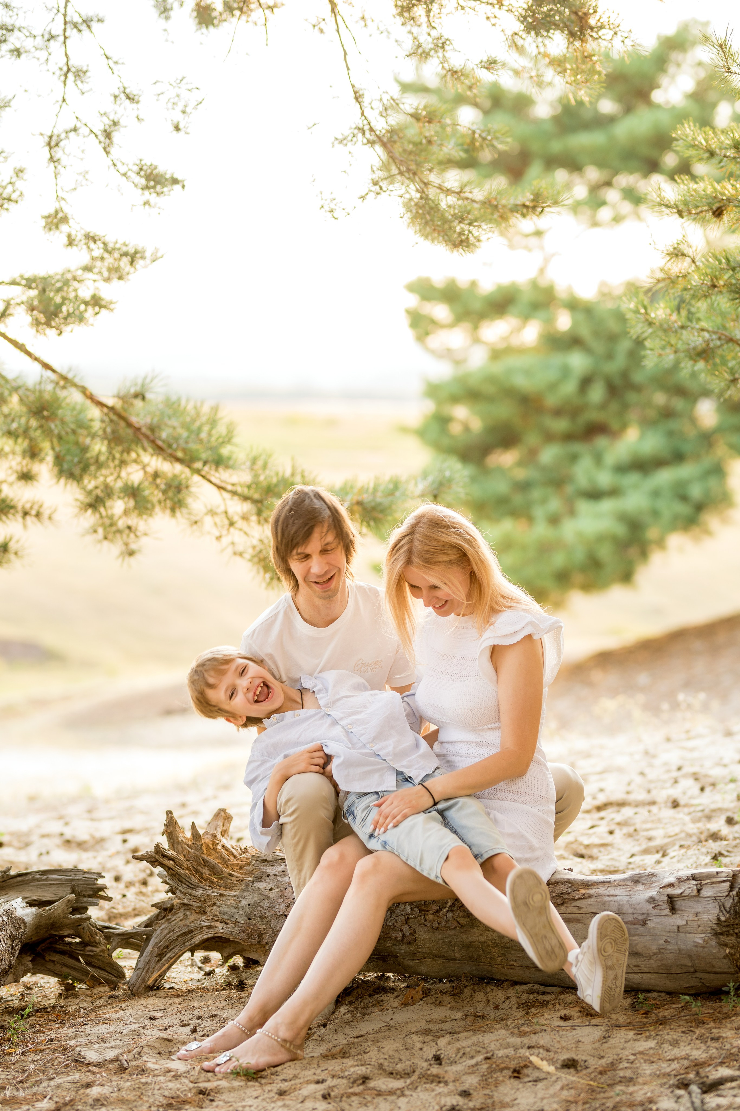 Семейная фотосессия в лесу. Катя Халдеева Фотограф Саратов