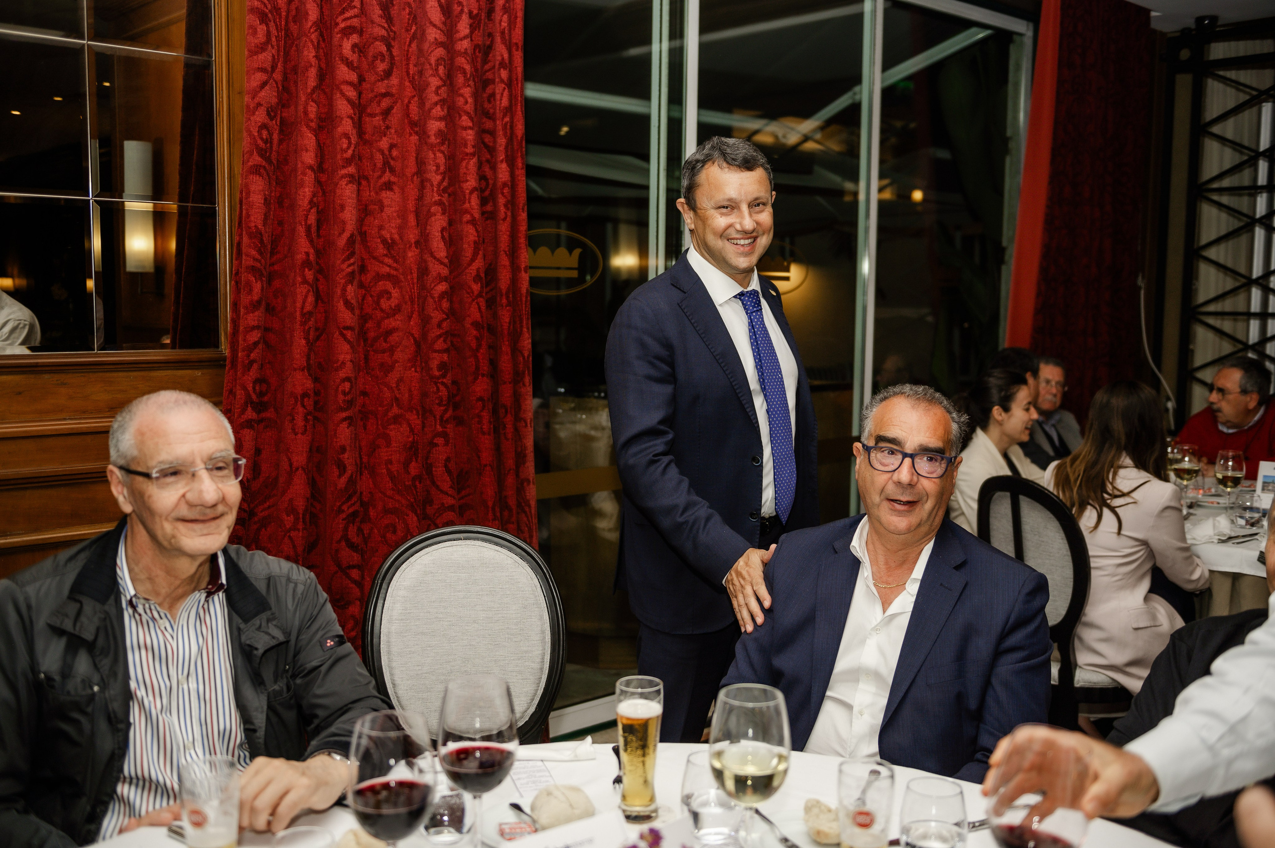 Corporate party at the restaurant — Pharma. Ваш фотограф в Лиссабоне — Анна Белова