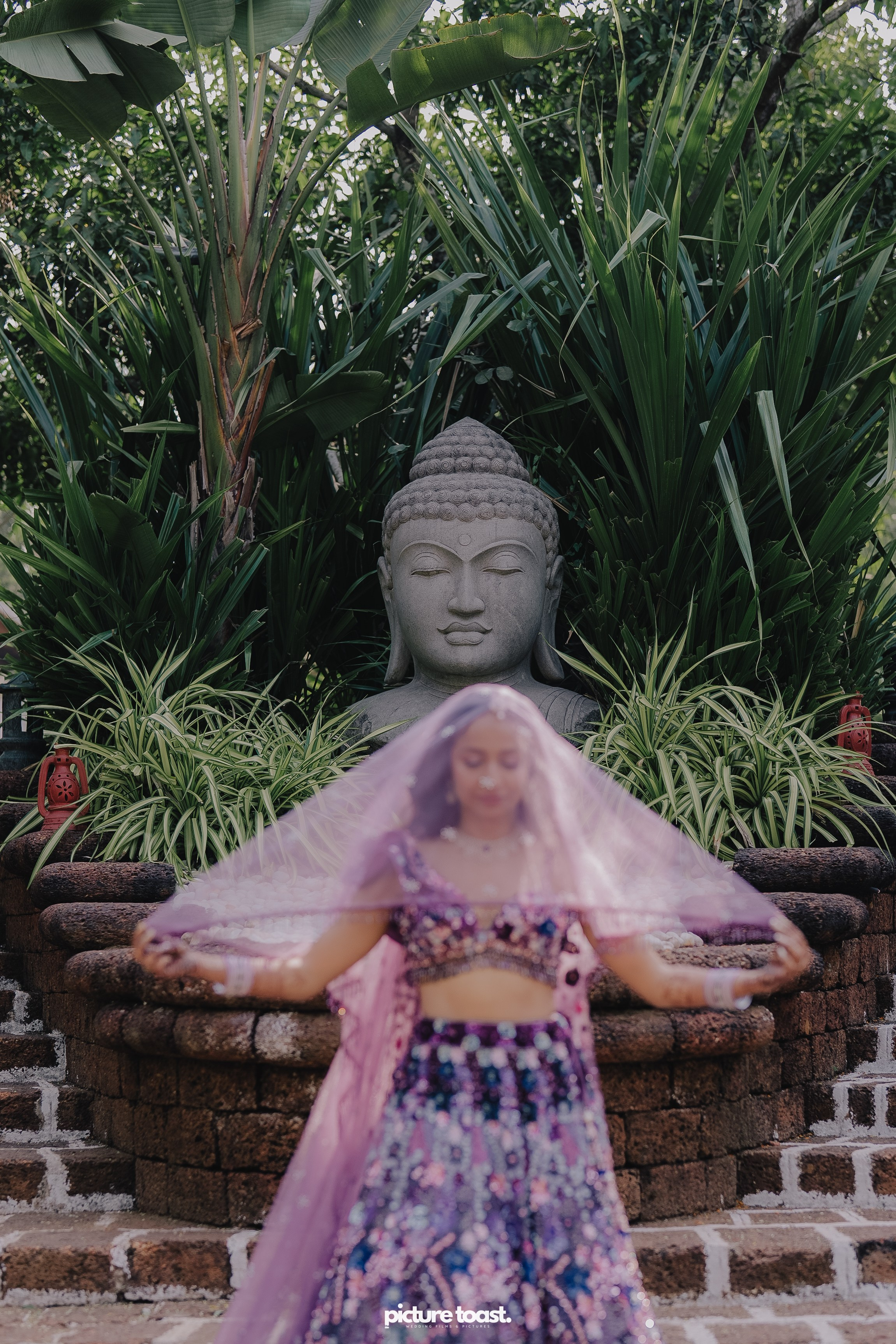 Varamala Ft. Barbie & Aneesh. Fine art Wedding Photographers in India & Canada