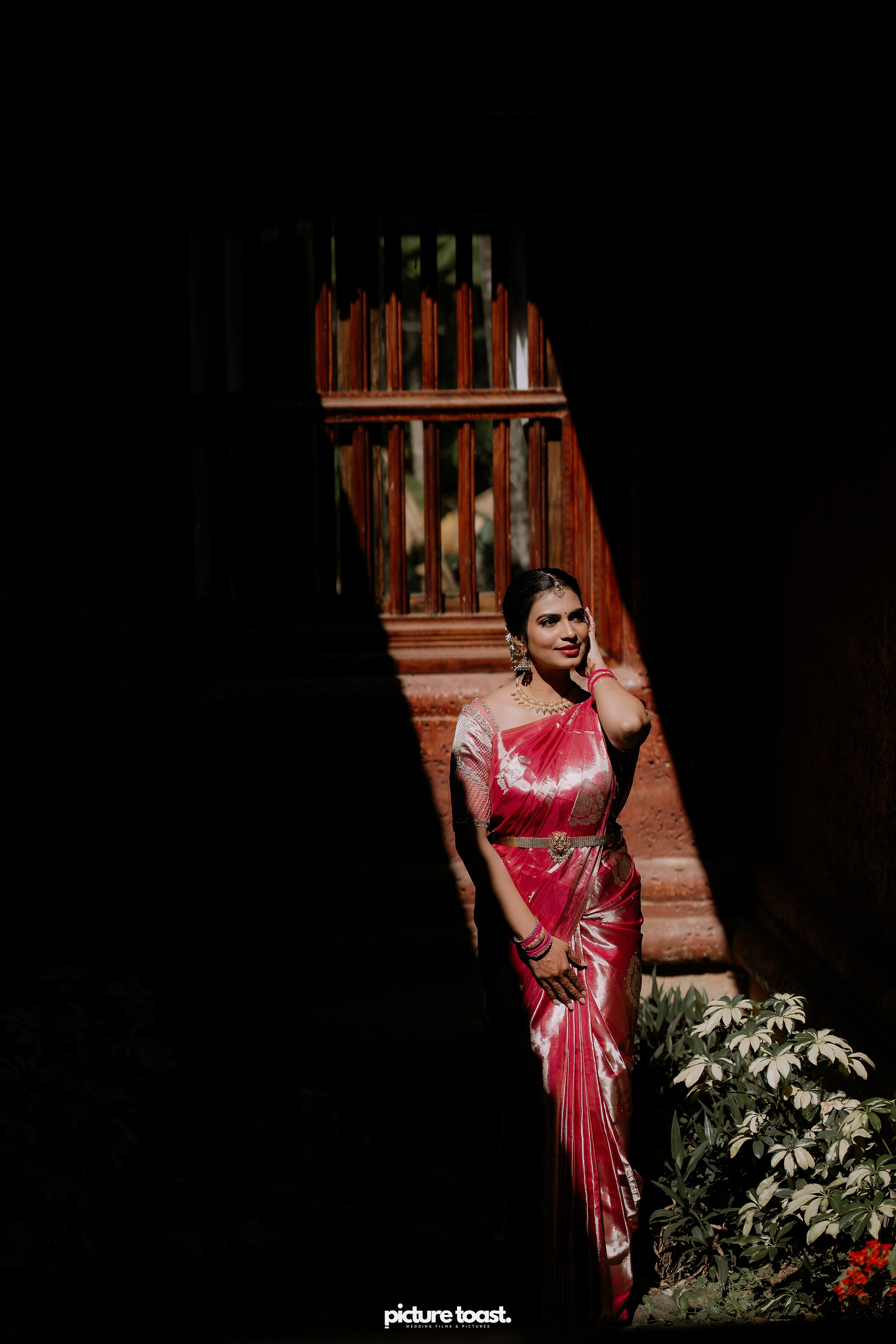 Wrapped in love and tradition. Fine art Wedding Photographers in India & Canada