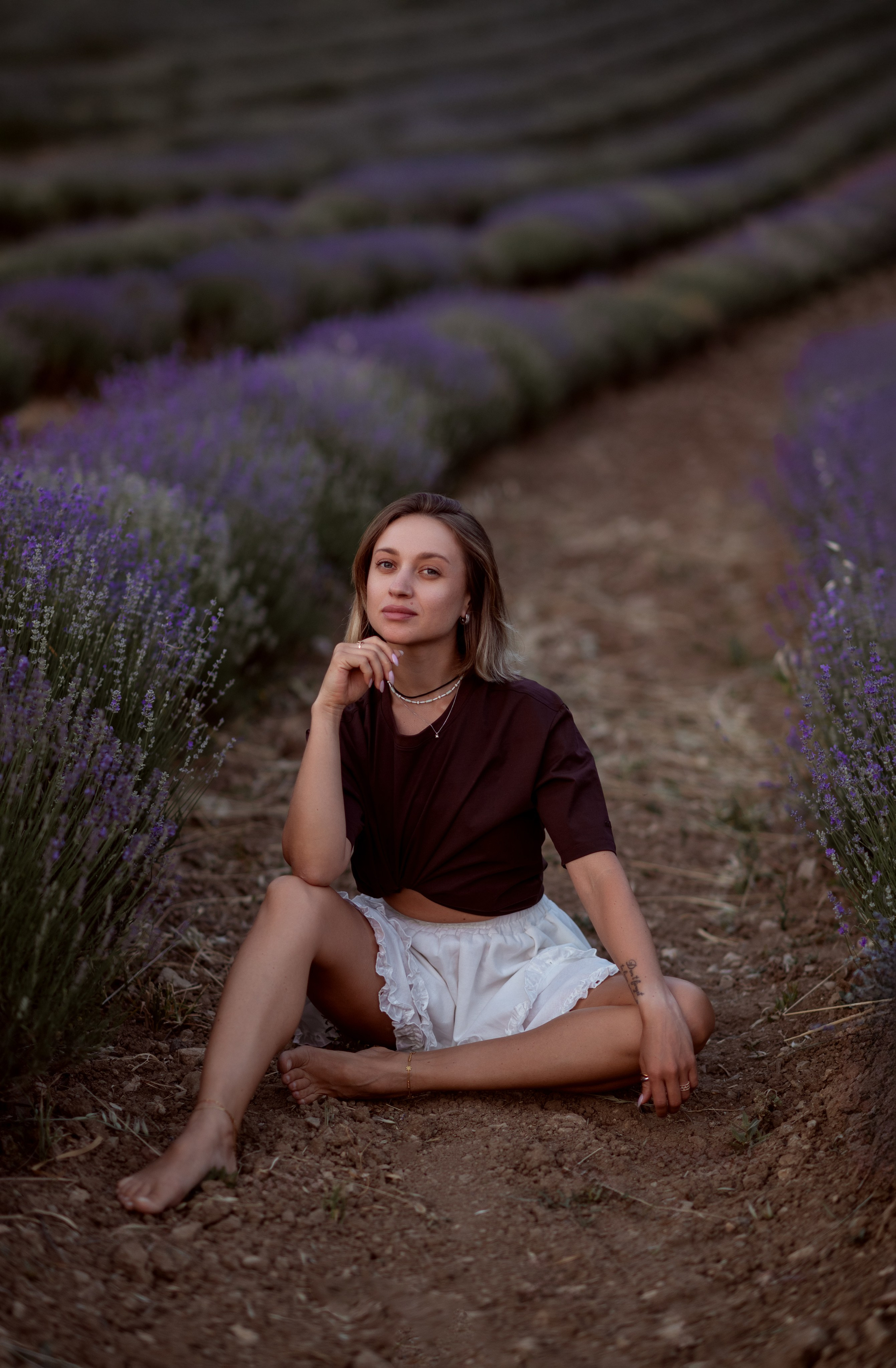 Лавандовое поле в Анталии. Фотограф Анталия, Кемер, Белек, Сиде Дарья Кая