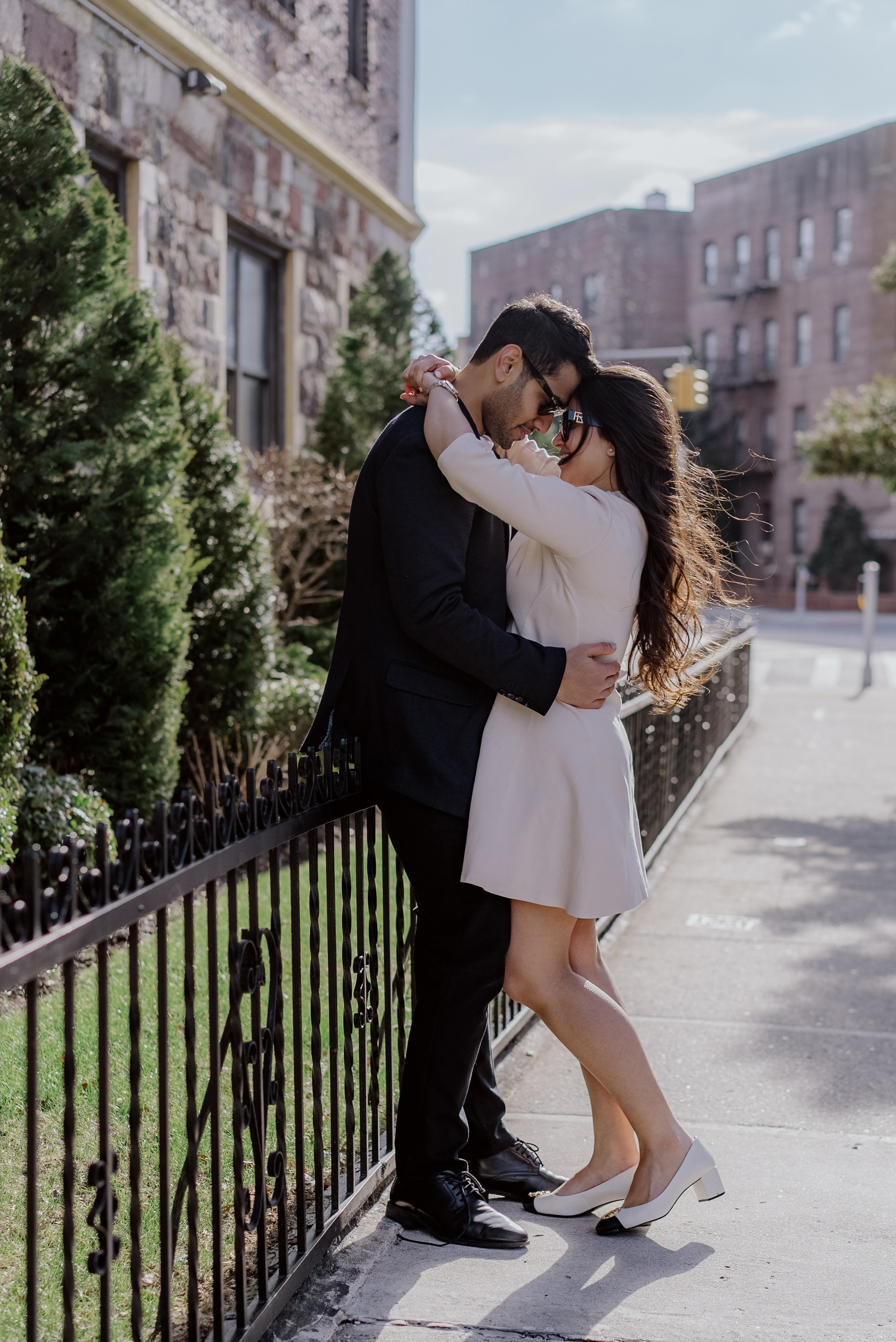 Pre-wedding shoot in New York. Videographer and photographer in New York // MAKAROV.VIDEO
