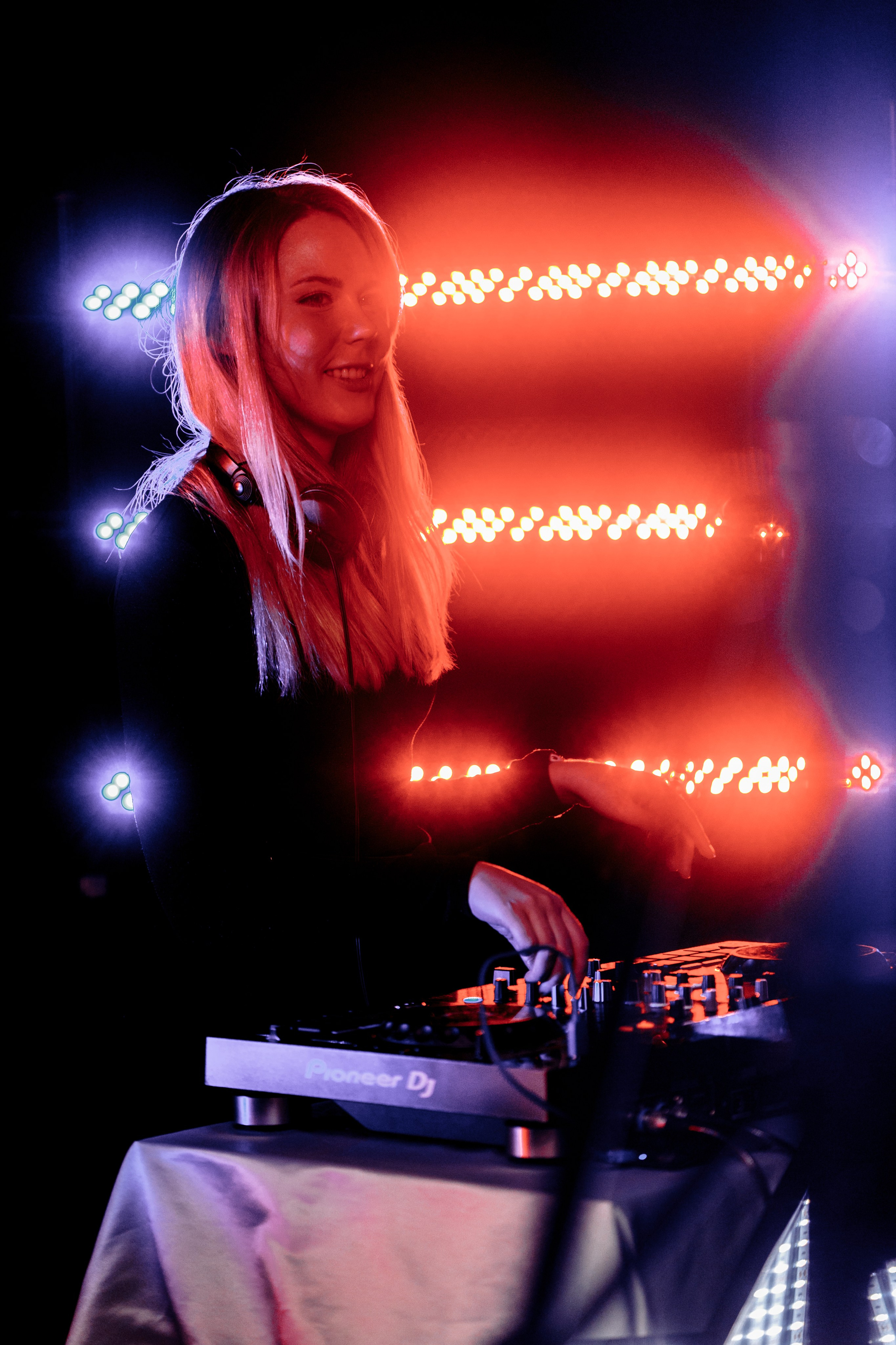 Afterglow DJ woman day, 2021. Sandra Garanca Portrait and event photographer