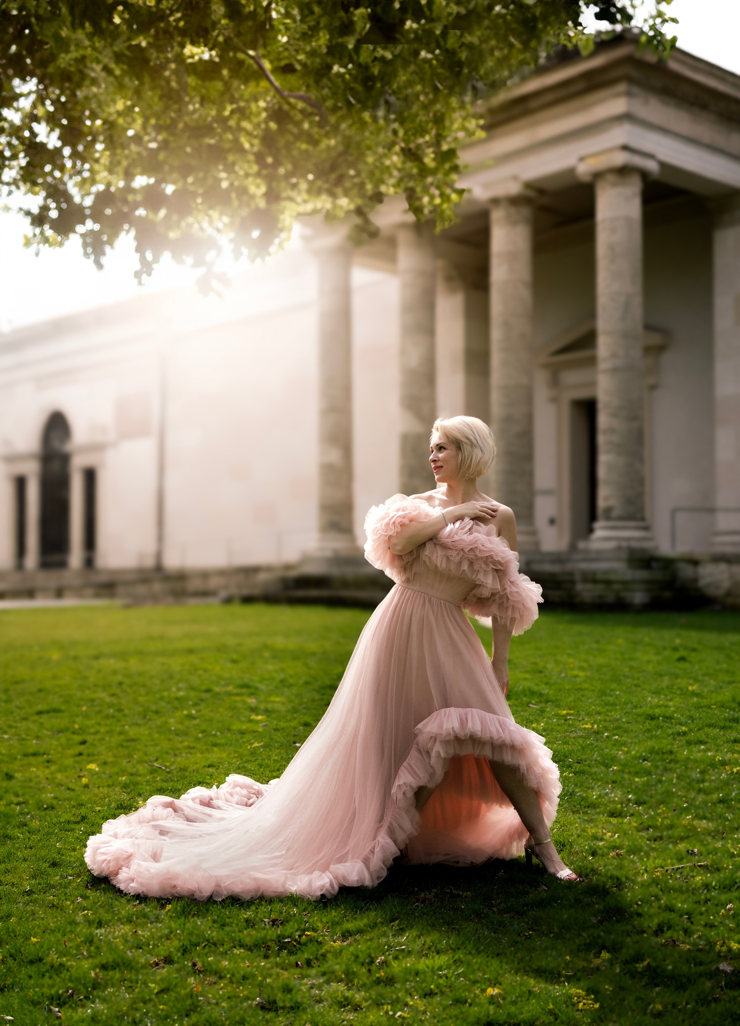 Long dresses shooting. Photographer in Munich