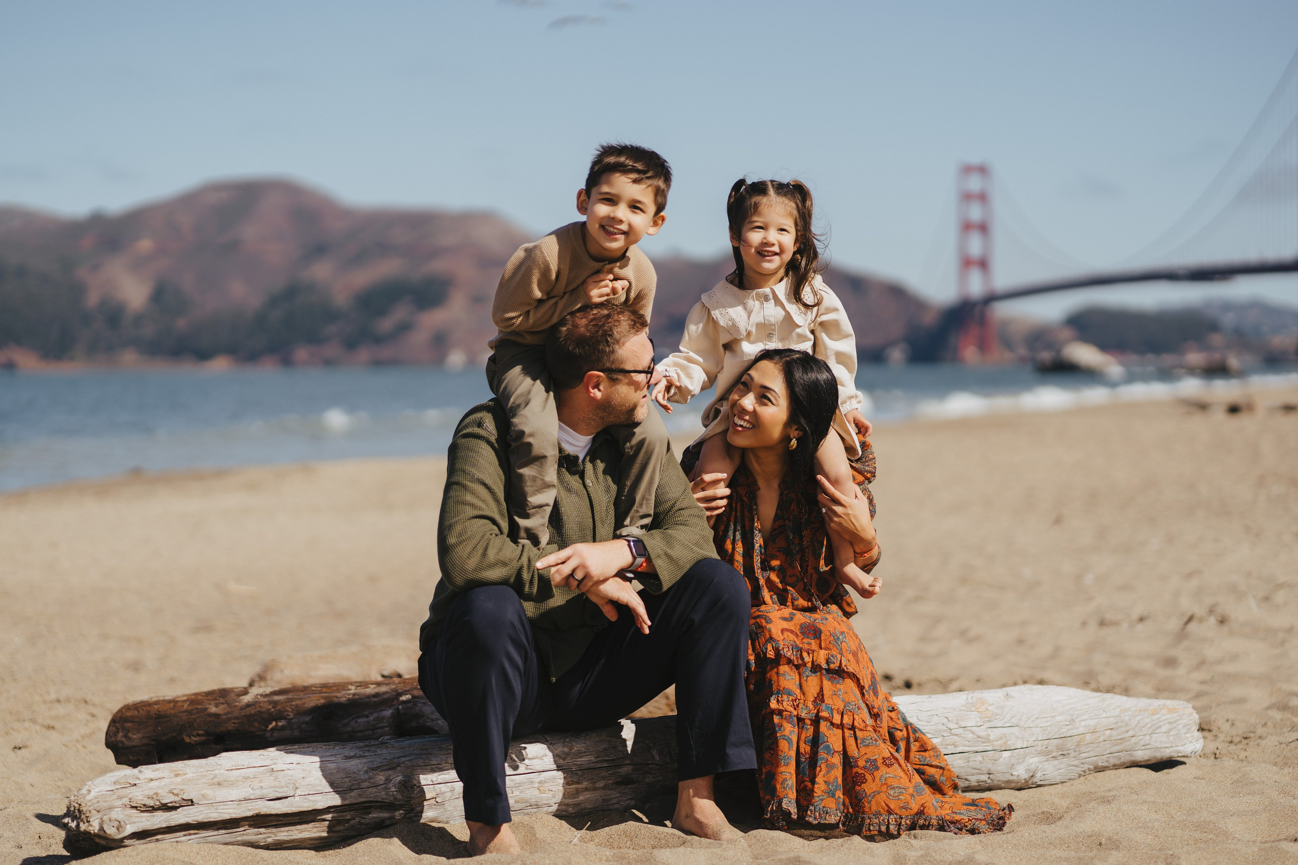 Family photo session. Wedding family photographer and videographer California San Francisco Bay Area