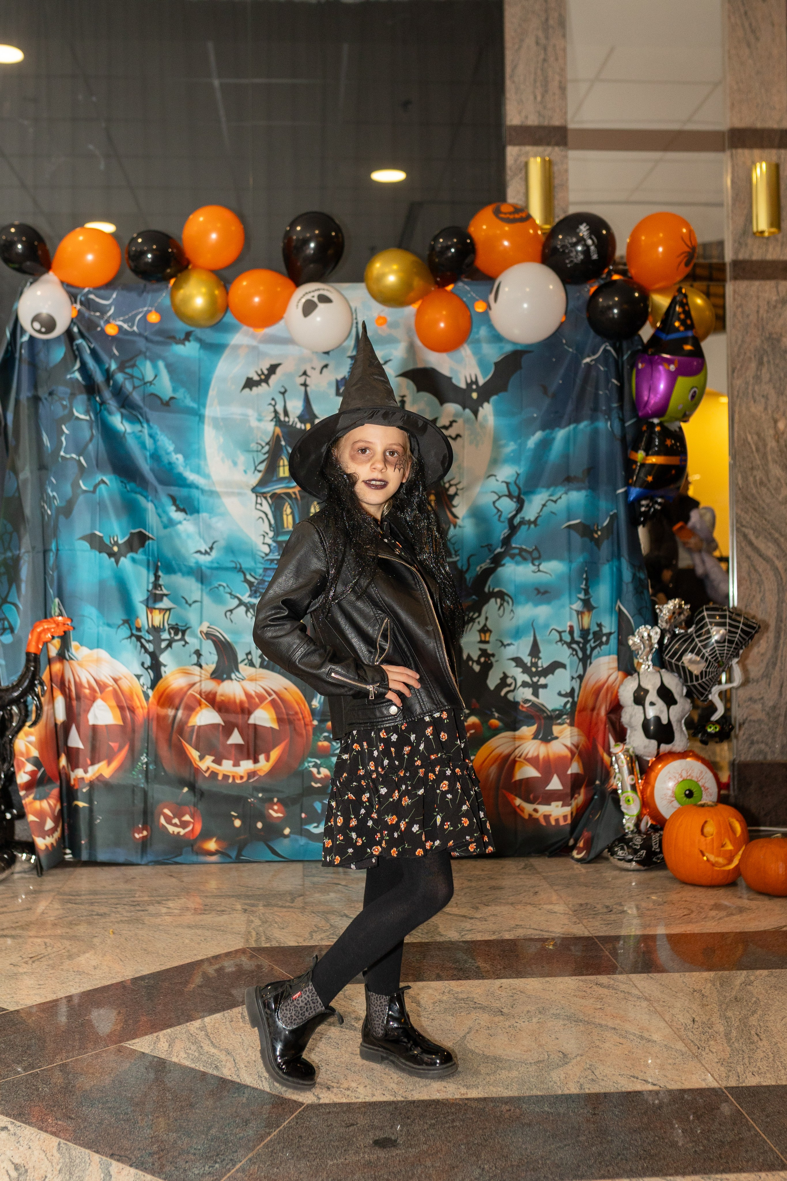 Leo dance studio Helloween 2025. Семейный и детский фотограф в Варшаве Мила Бобровская