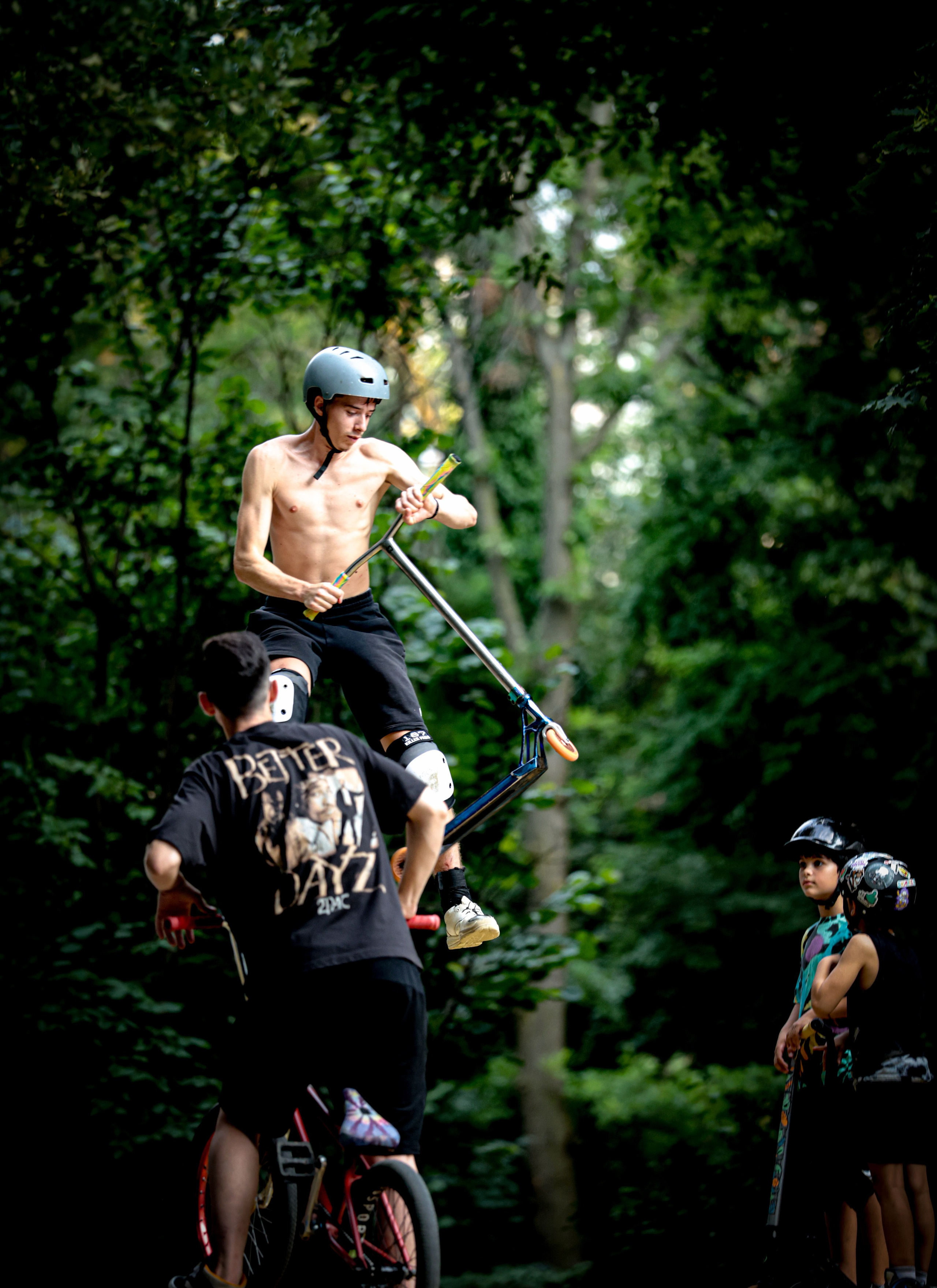 Junior Scooter Jam — Eveniment sportiv pentru copii. Cadre de catifea