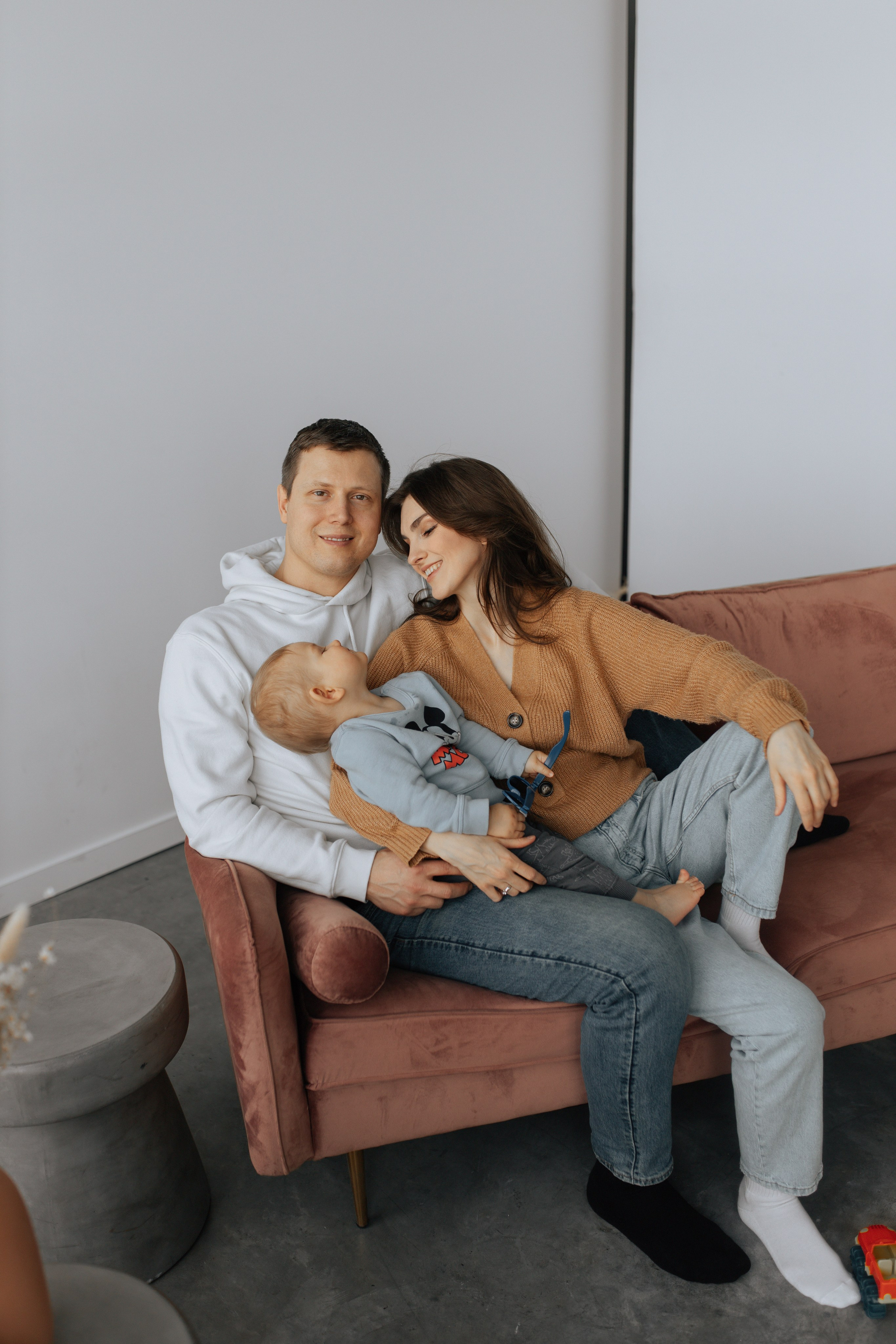 Aleksandr’s first birthday. Home