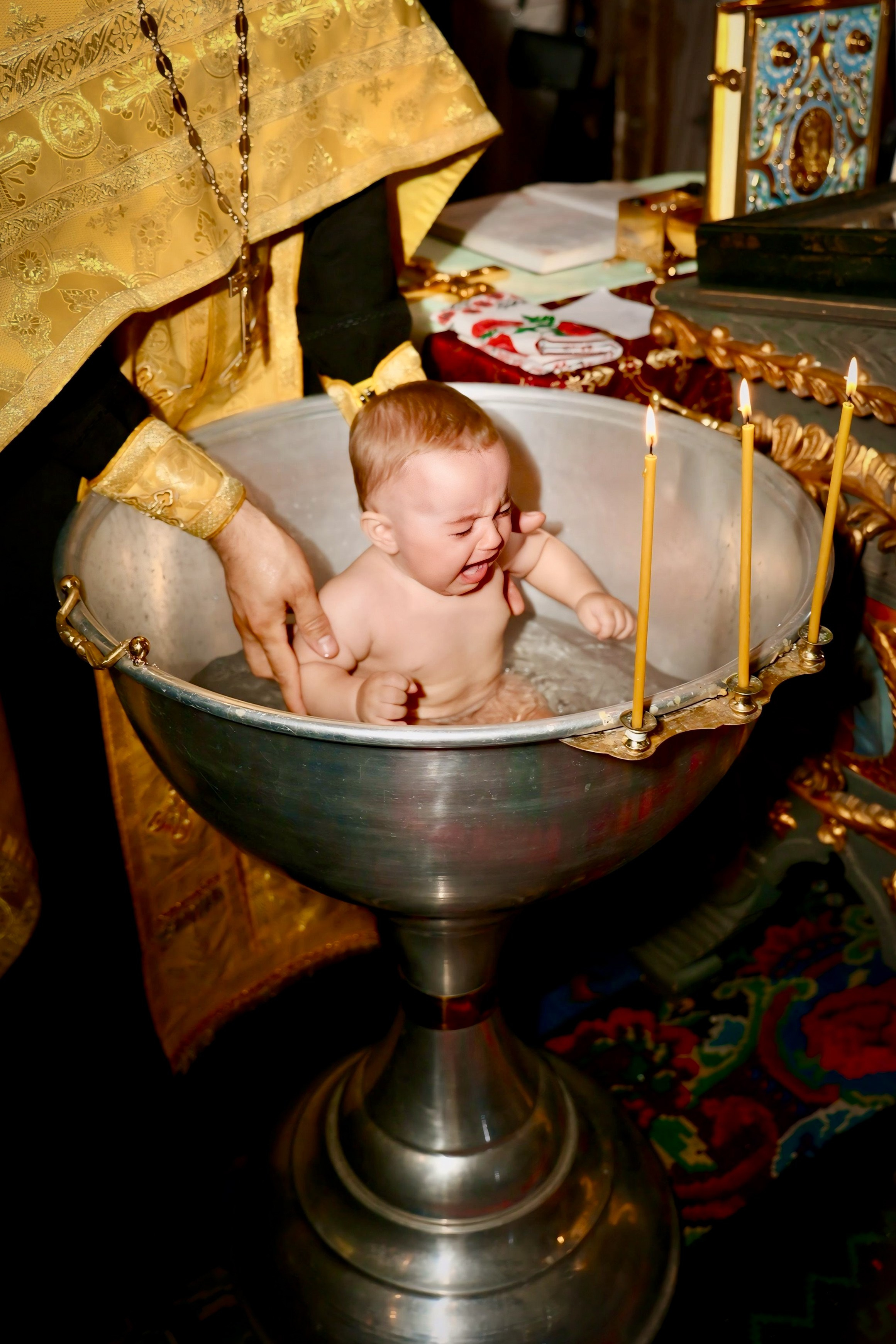 Крещение. Съемка церковных таинств — АЛИНА ФЕТУ