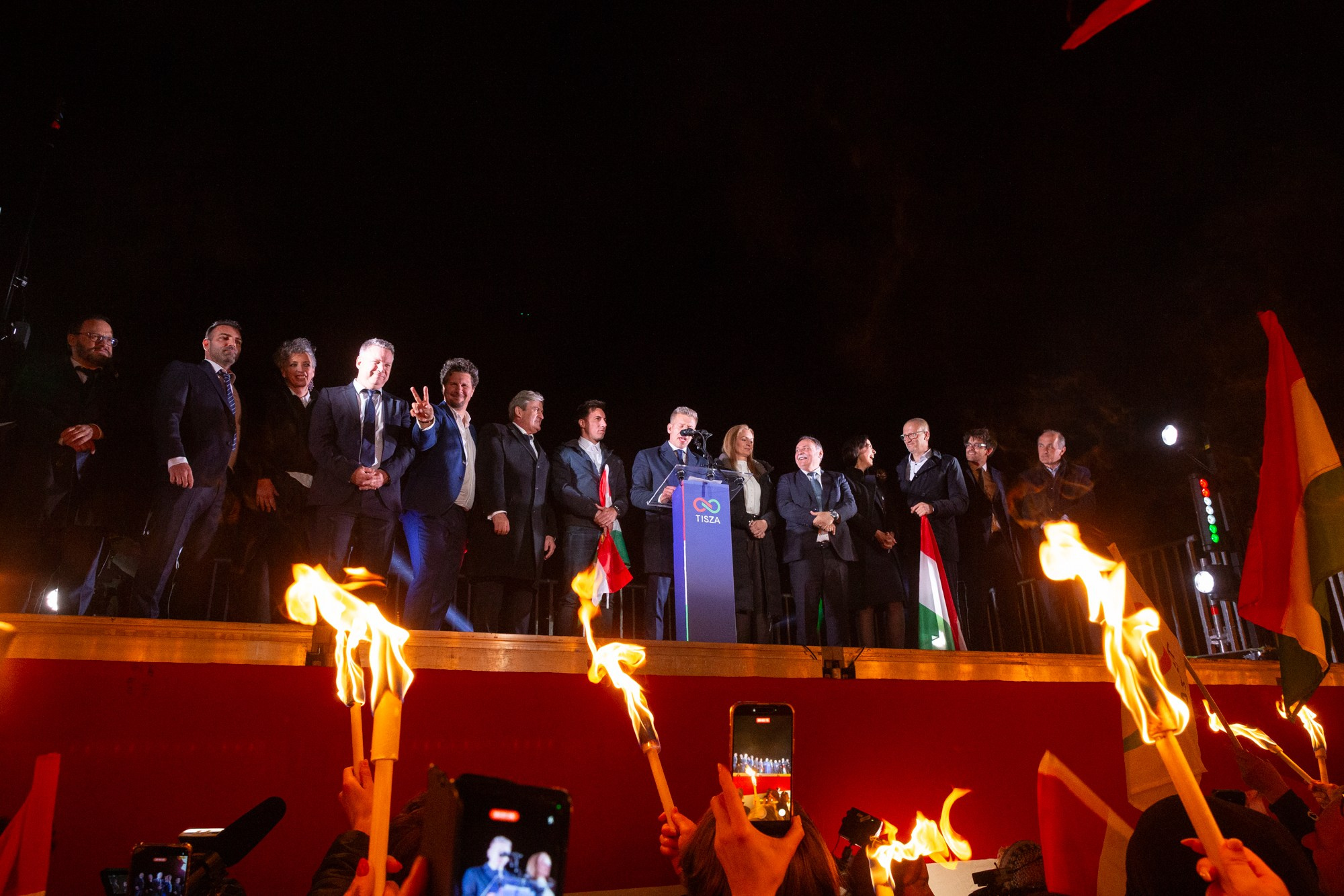 TISZA Victory Night, Hungary 2026. Photographer in Budapest  — Yura Knyazev