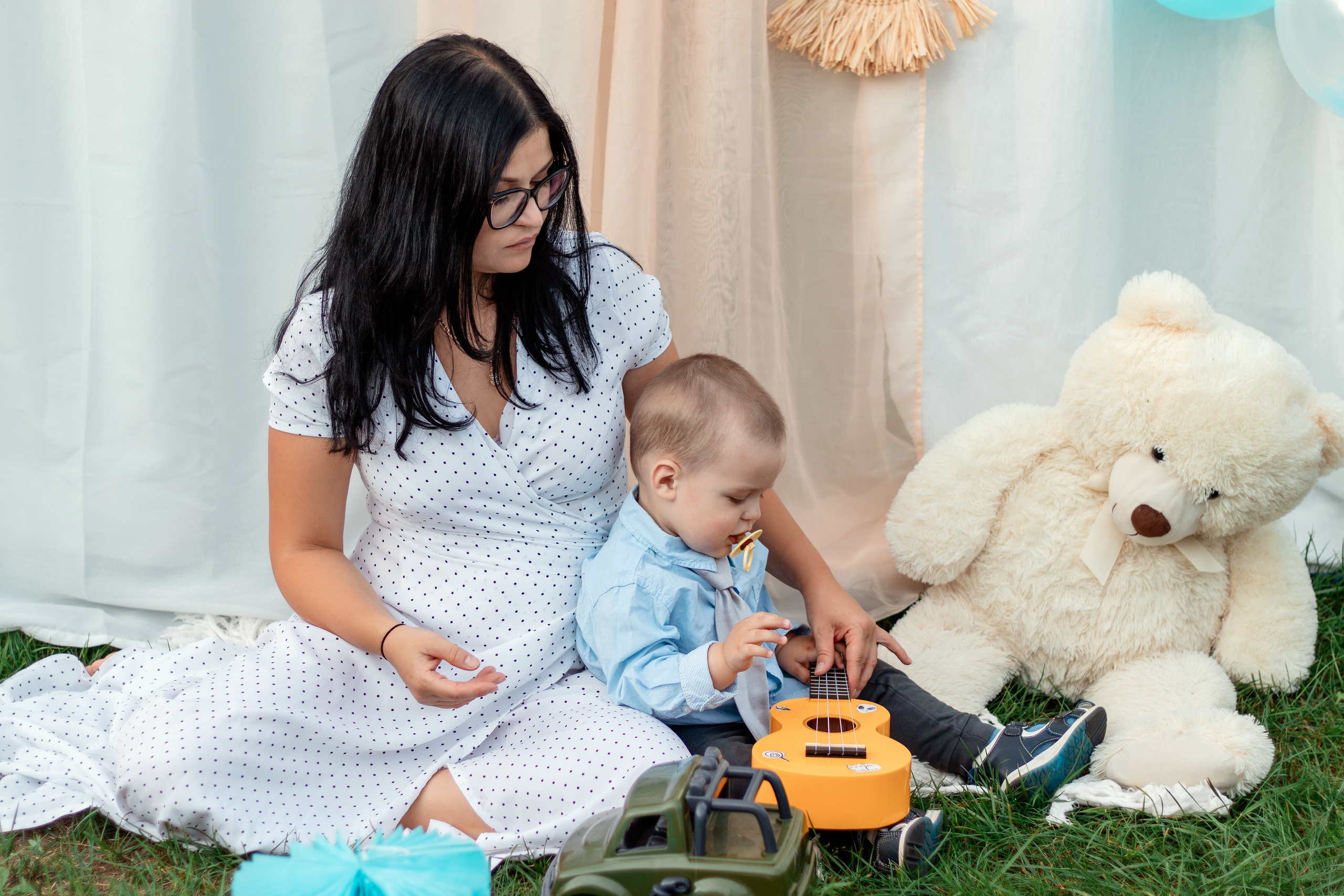 Фотосессия первый годик малыша. Фотограф Даугавпилс