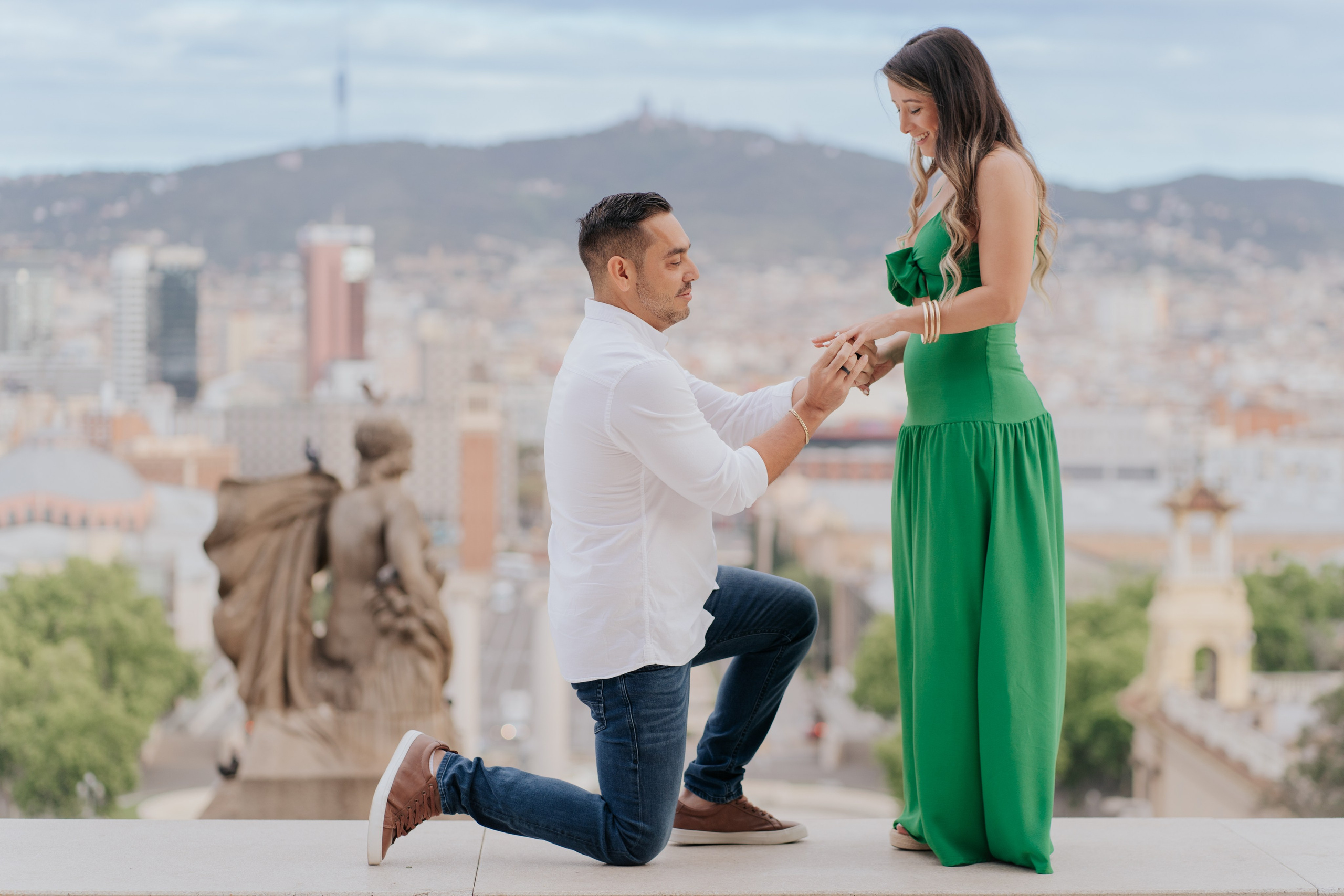 Proposal photoshoot in Barcelona