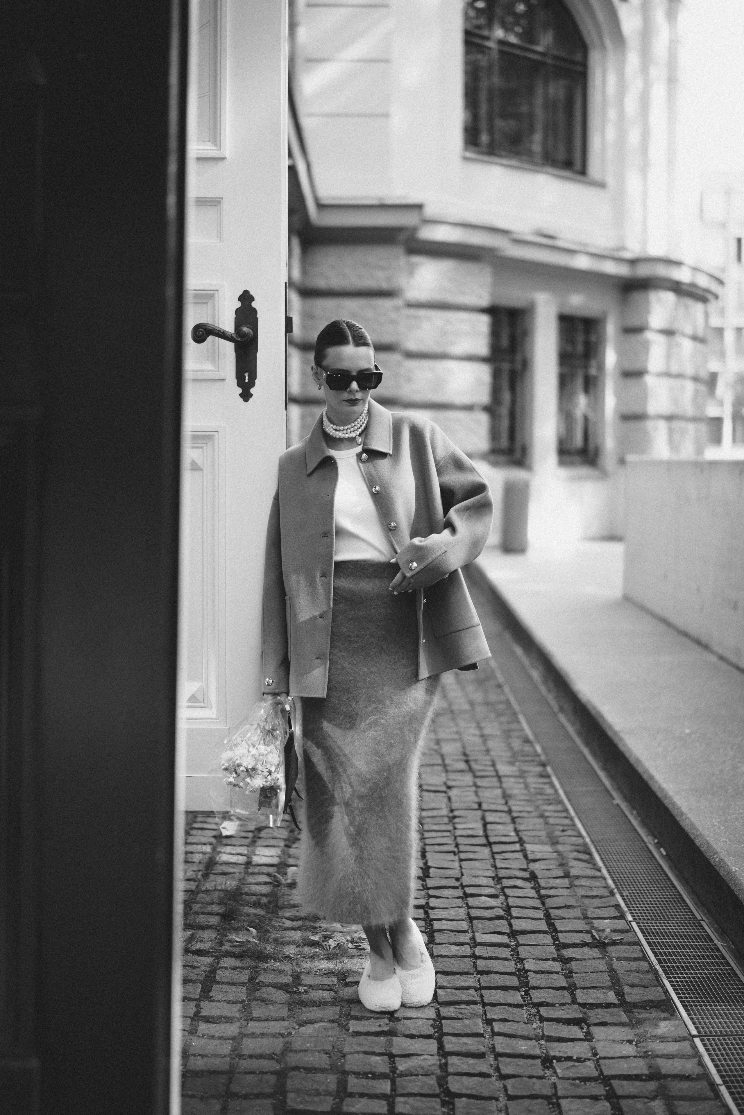 Streetstyle photoshoot. Portrait, lookbook and family photographer in Riga, LATVIA