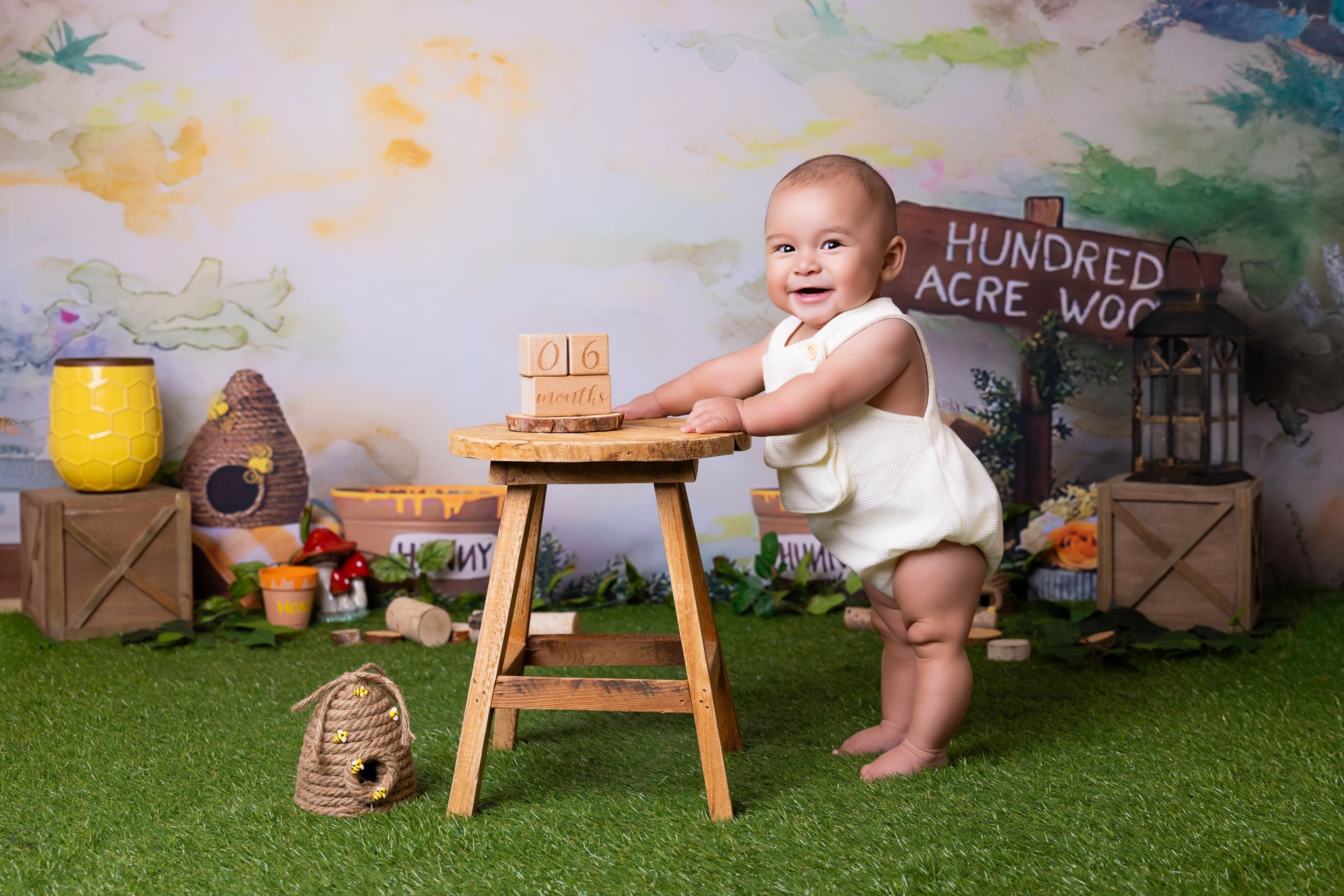 Natan 6 months old. Professional family, maternity & newborn photographer in North Charleston, SC, creating timeless portraits