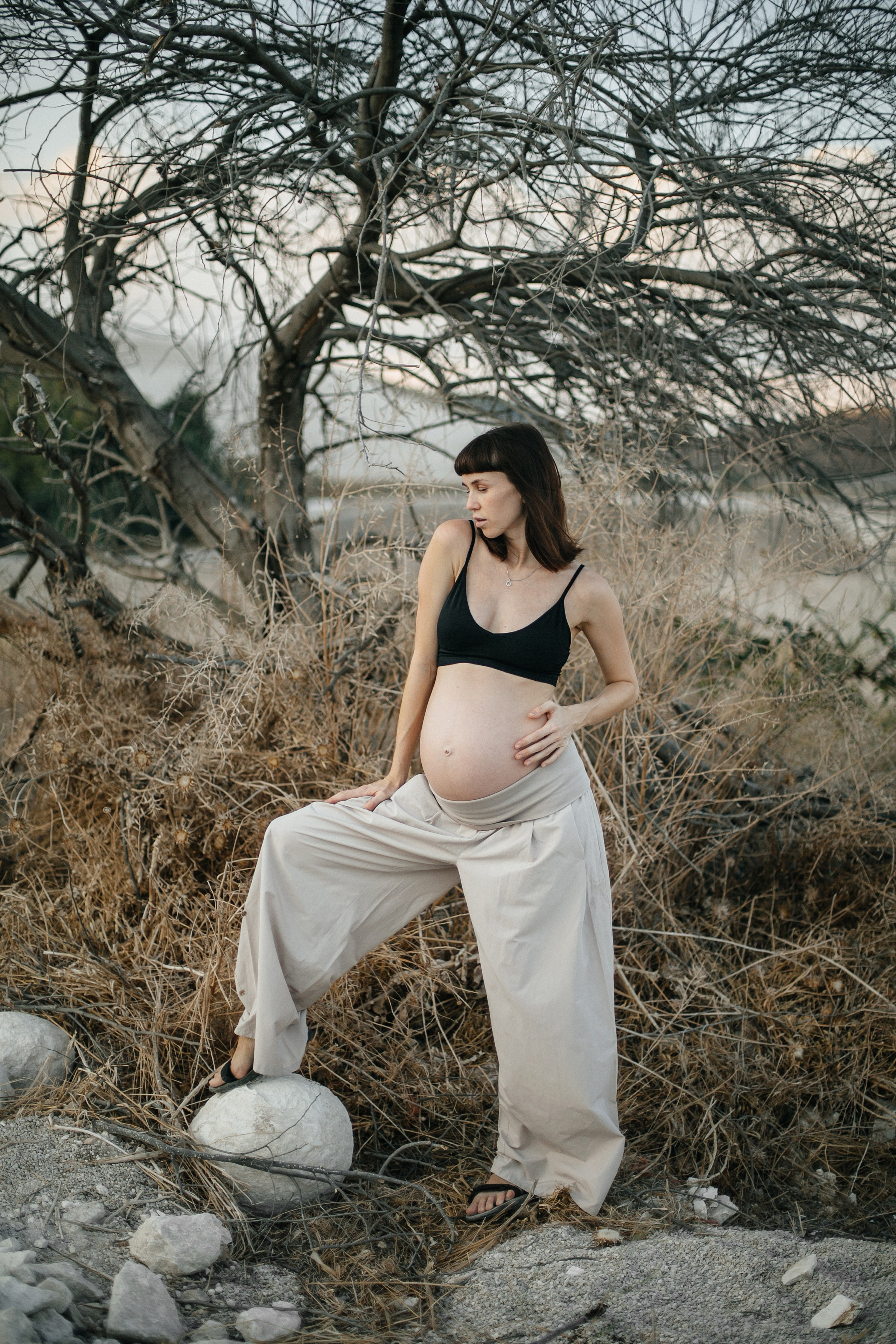 Kiryat Tivon field. Family photographer in Israel