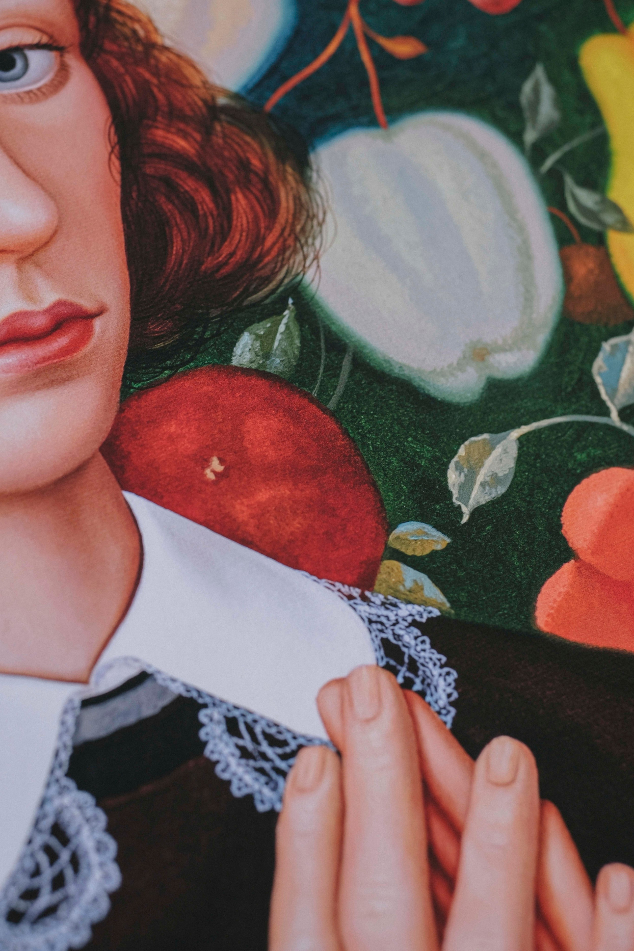 Portrait with Fruits. ELEN BEZHEN