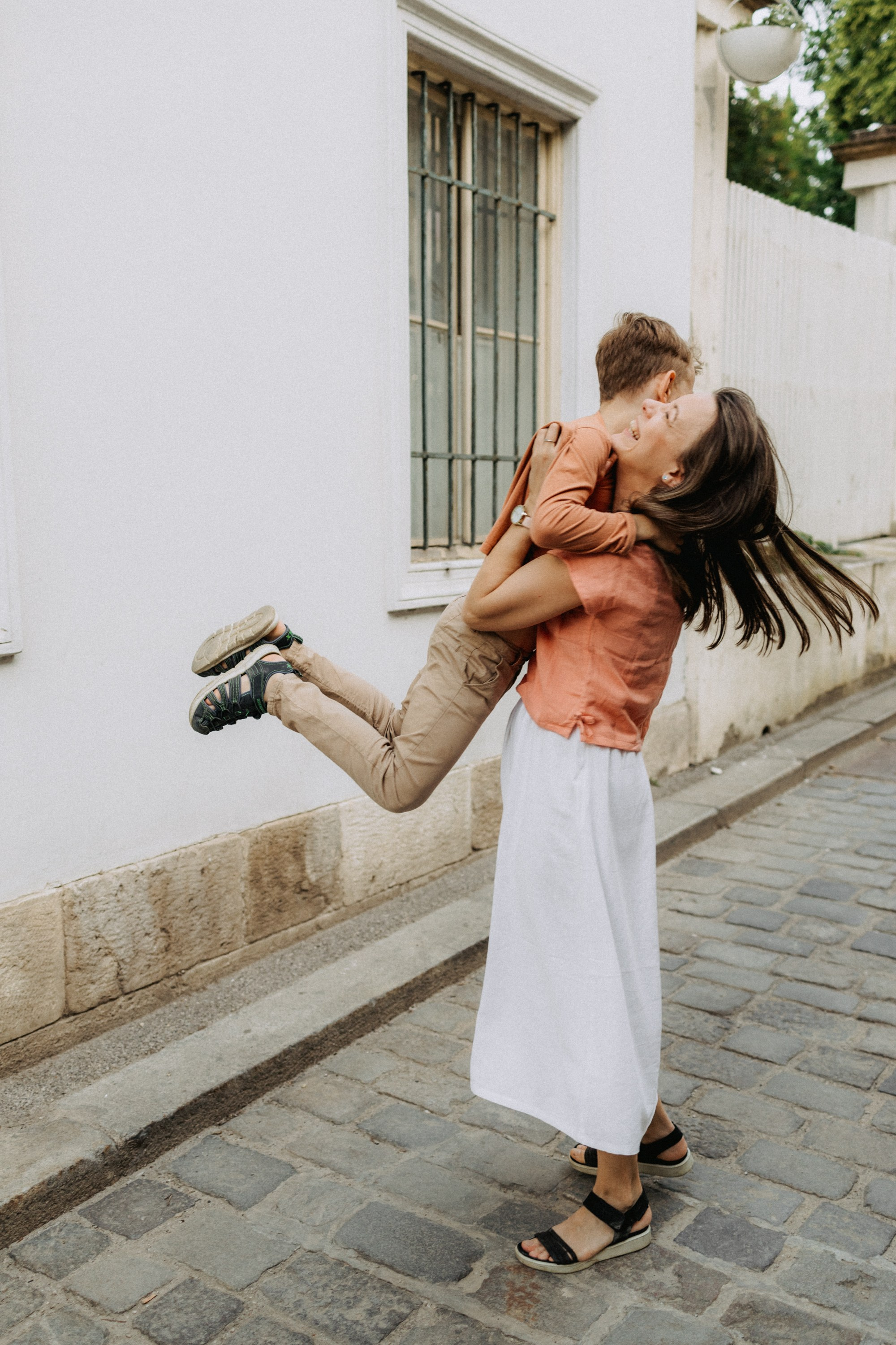 Family in the city. Elena Gorobets. Photographer in Zagreb